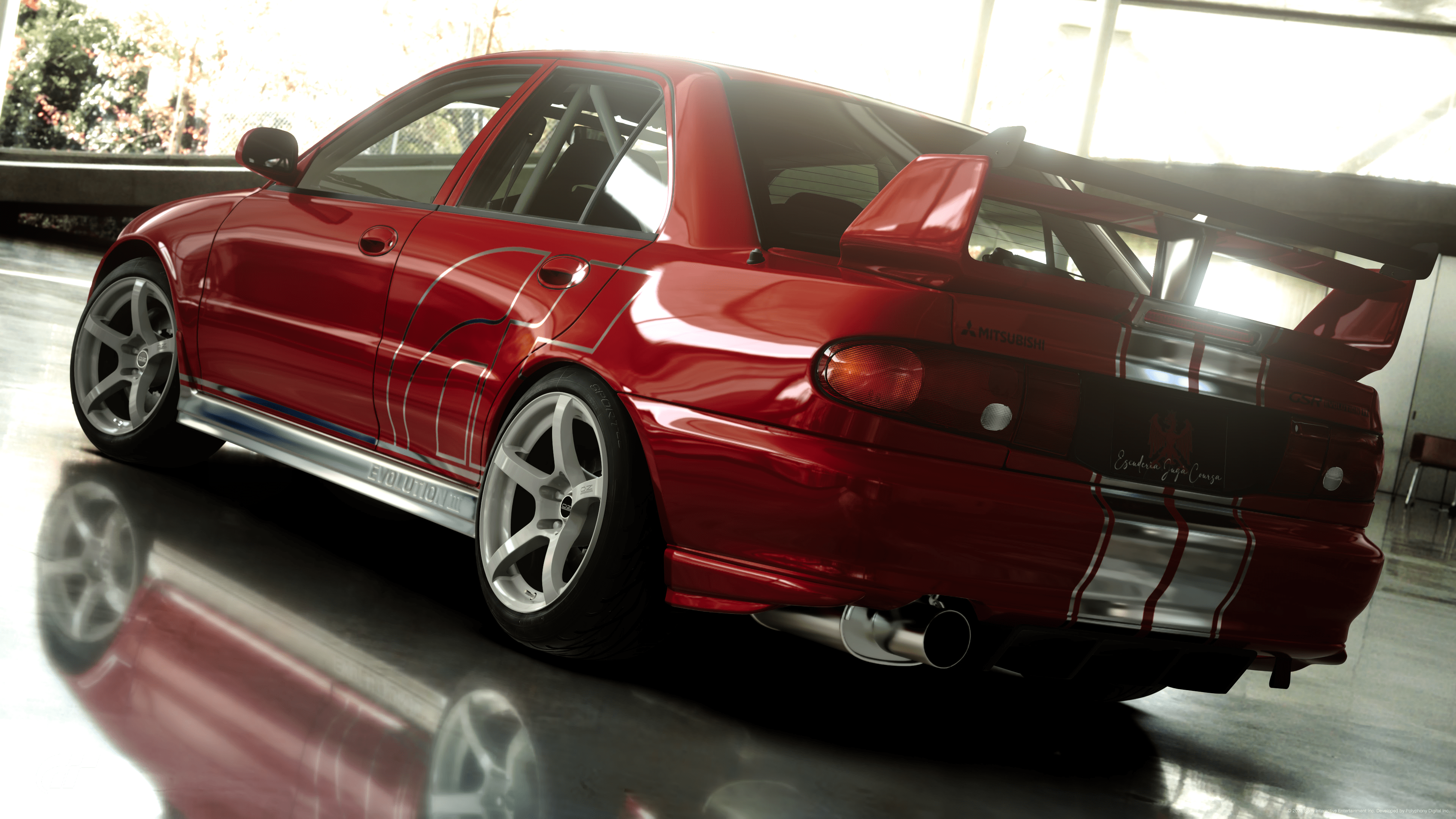 Mitsubishi Lancer Evolution III GSR '95 Chrome Line Tuned by Jugà Coursa