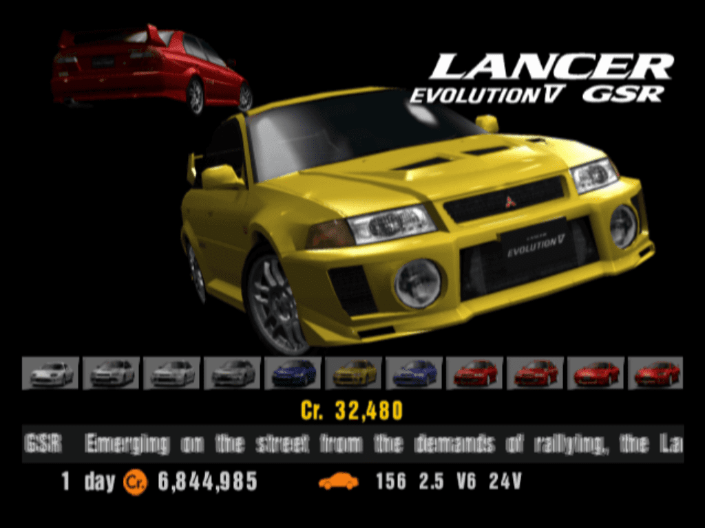 Mitsubishi Lancer Evolution V GSR