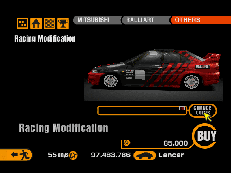 Mitsubishi Lancer Evolution VI GSR (J) '99