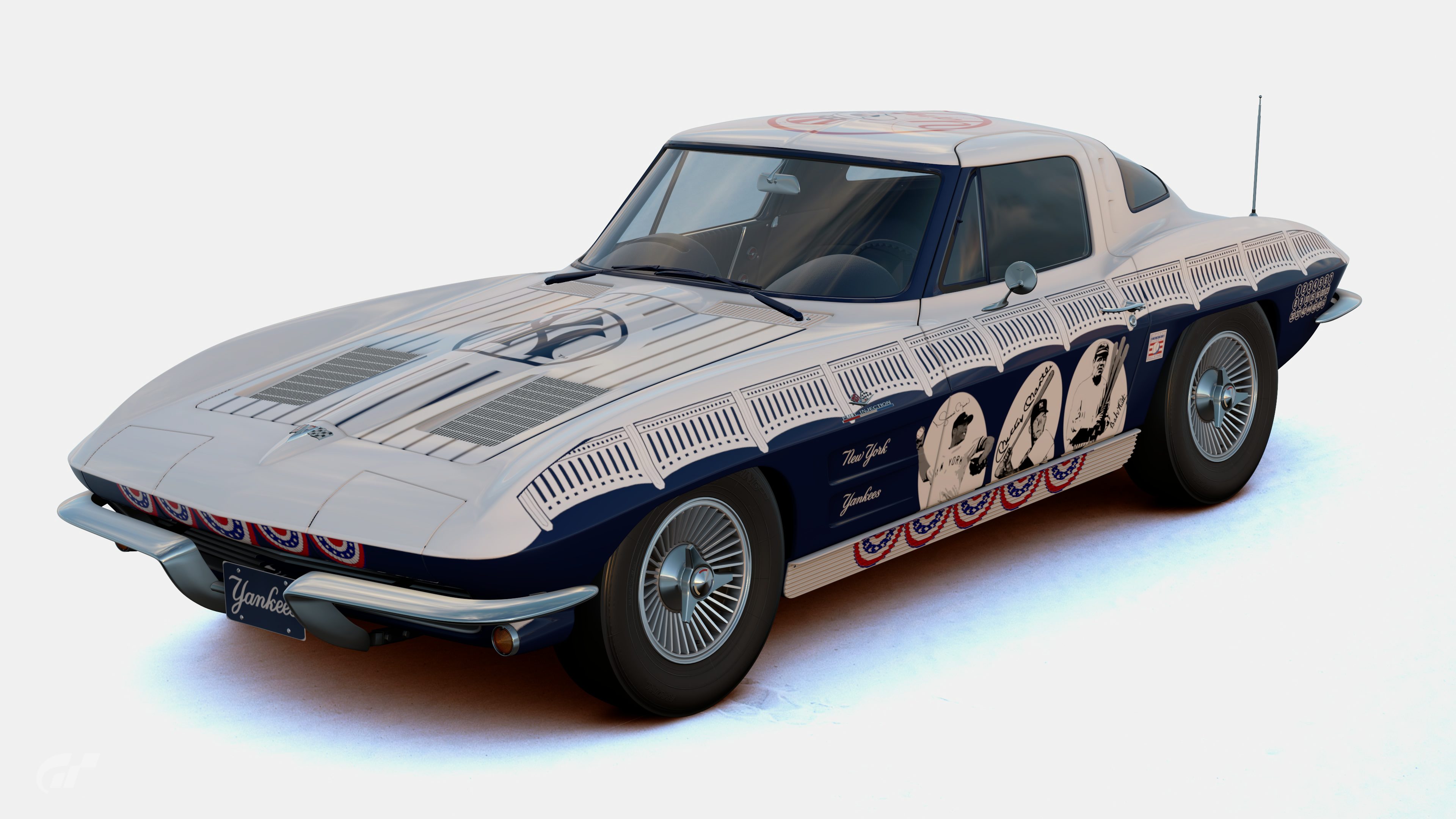 MLB New York Yankees Chevrolet Corvette C2 '63 (1)