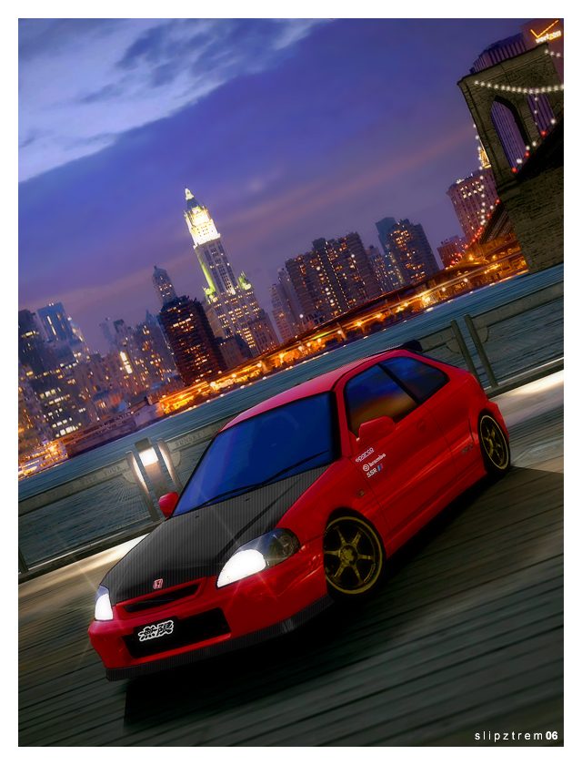 Modified Civic Type-R @ Brooklyn 01