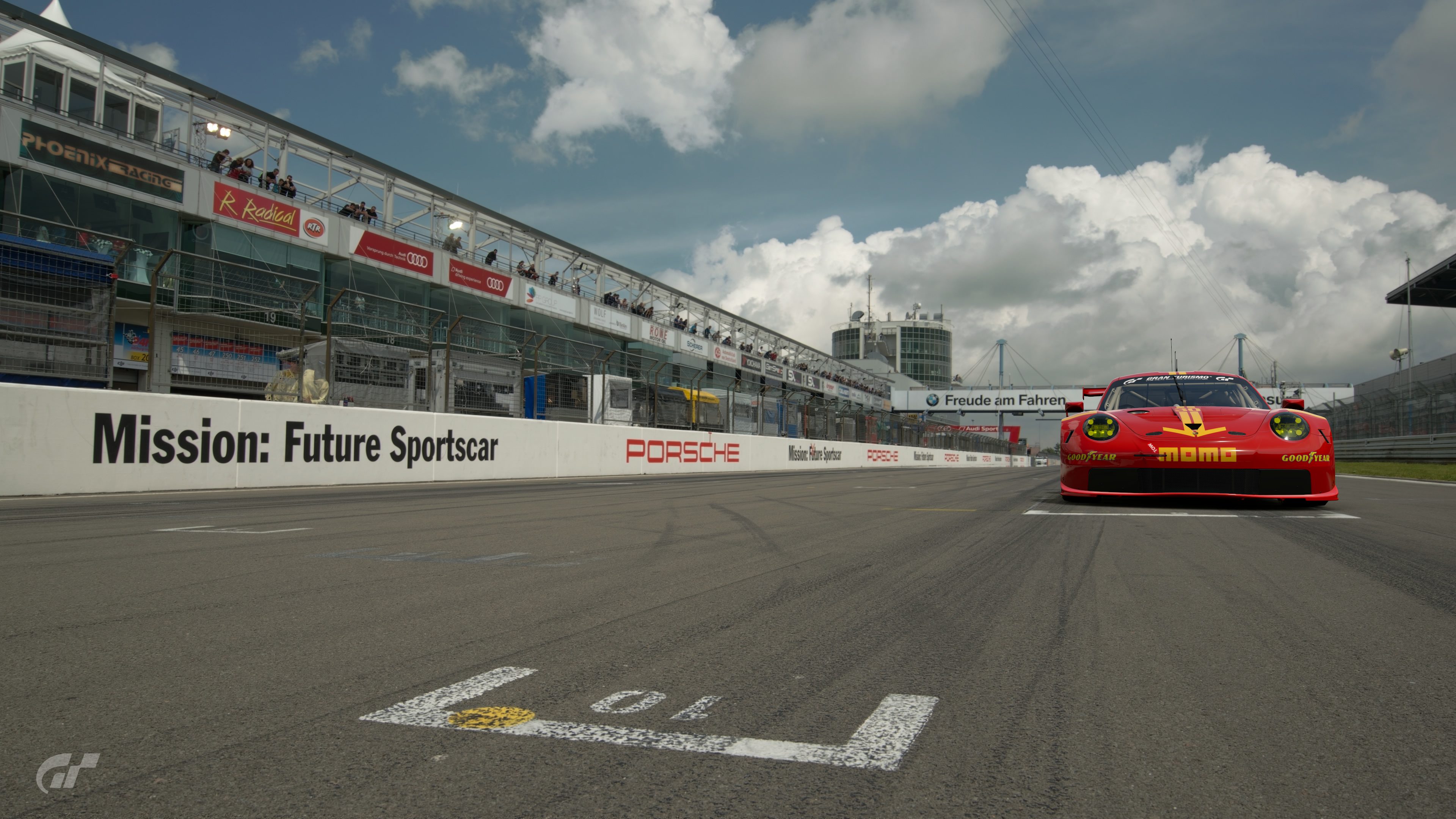 Momo Porsche At The Nurburgring 1