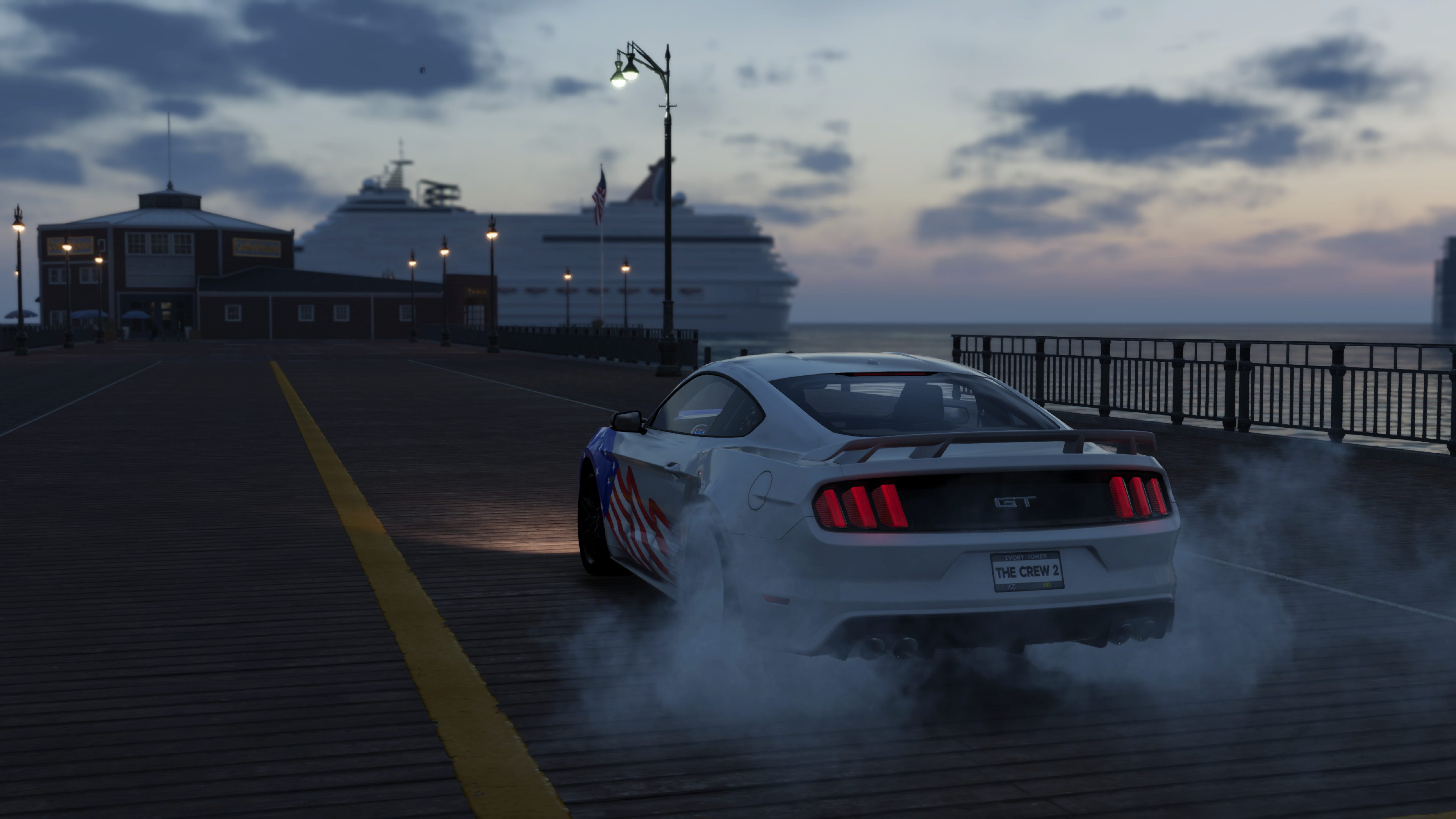 Mustang Burnout