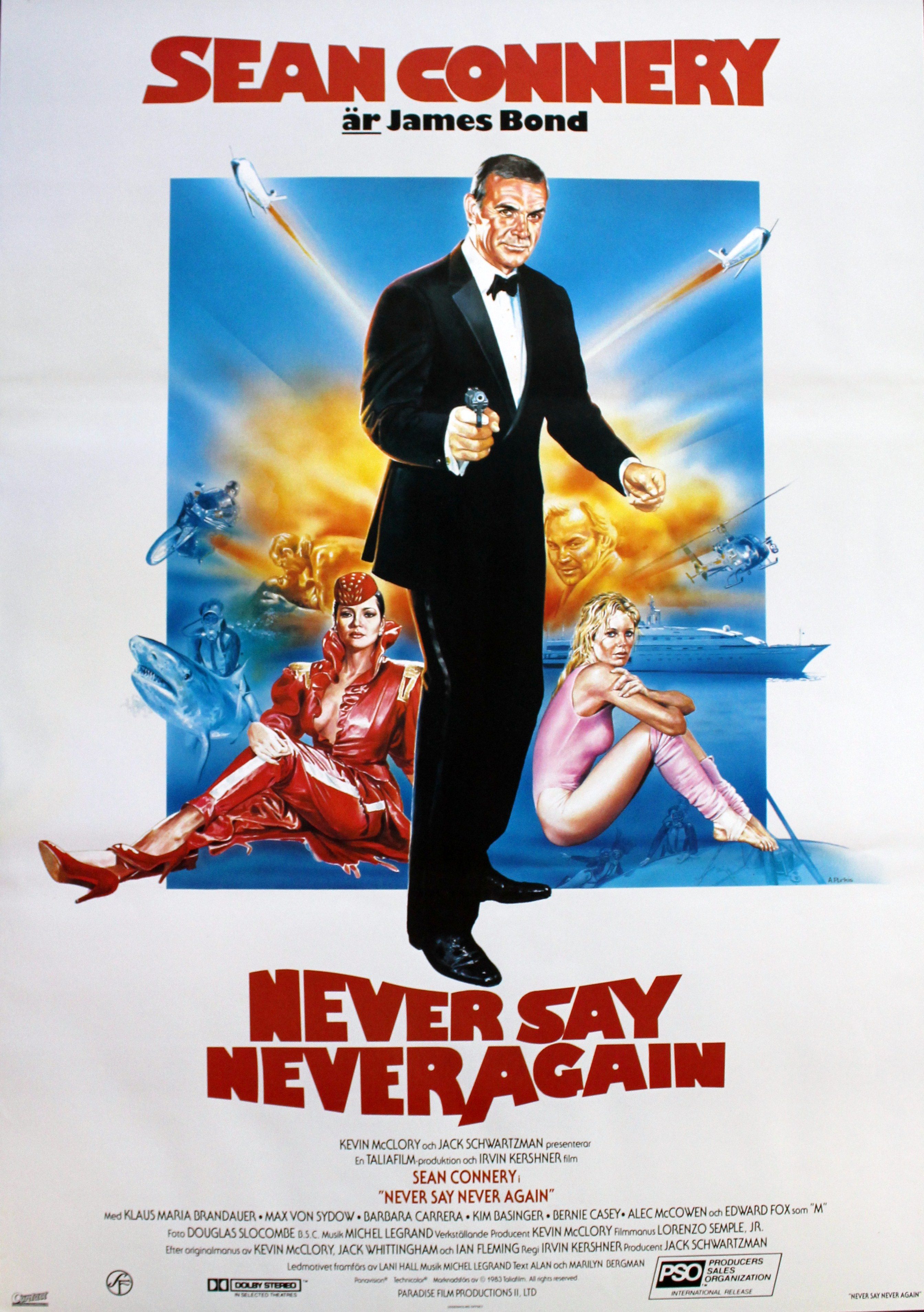 Never Say Never Again poster