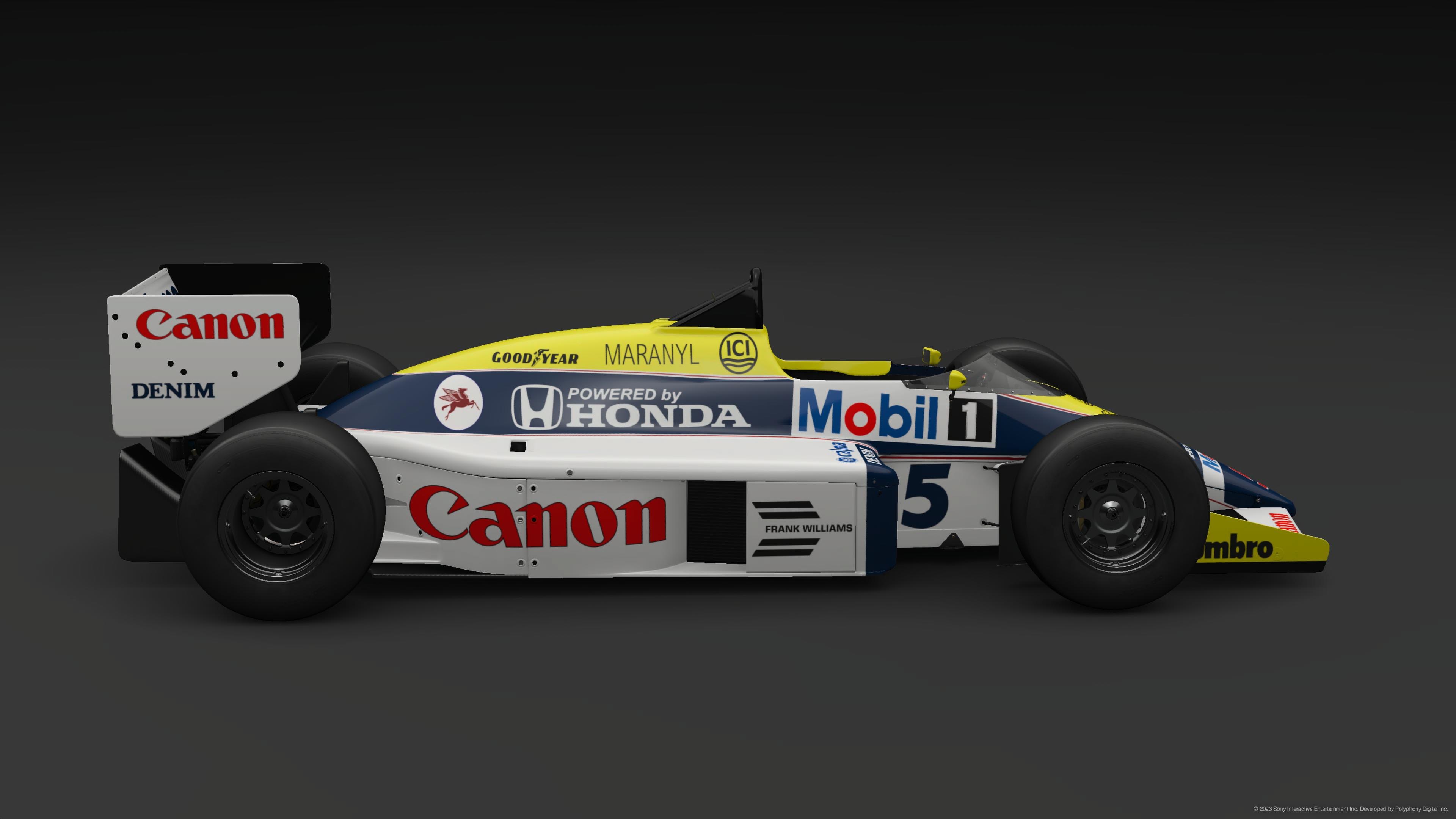 Nigel Mansell 1986 Williams FW11 - Pic 2