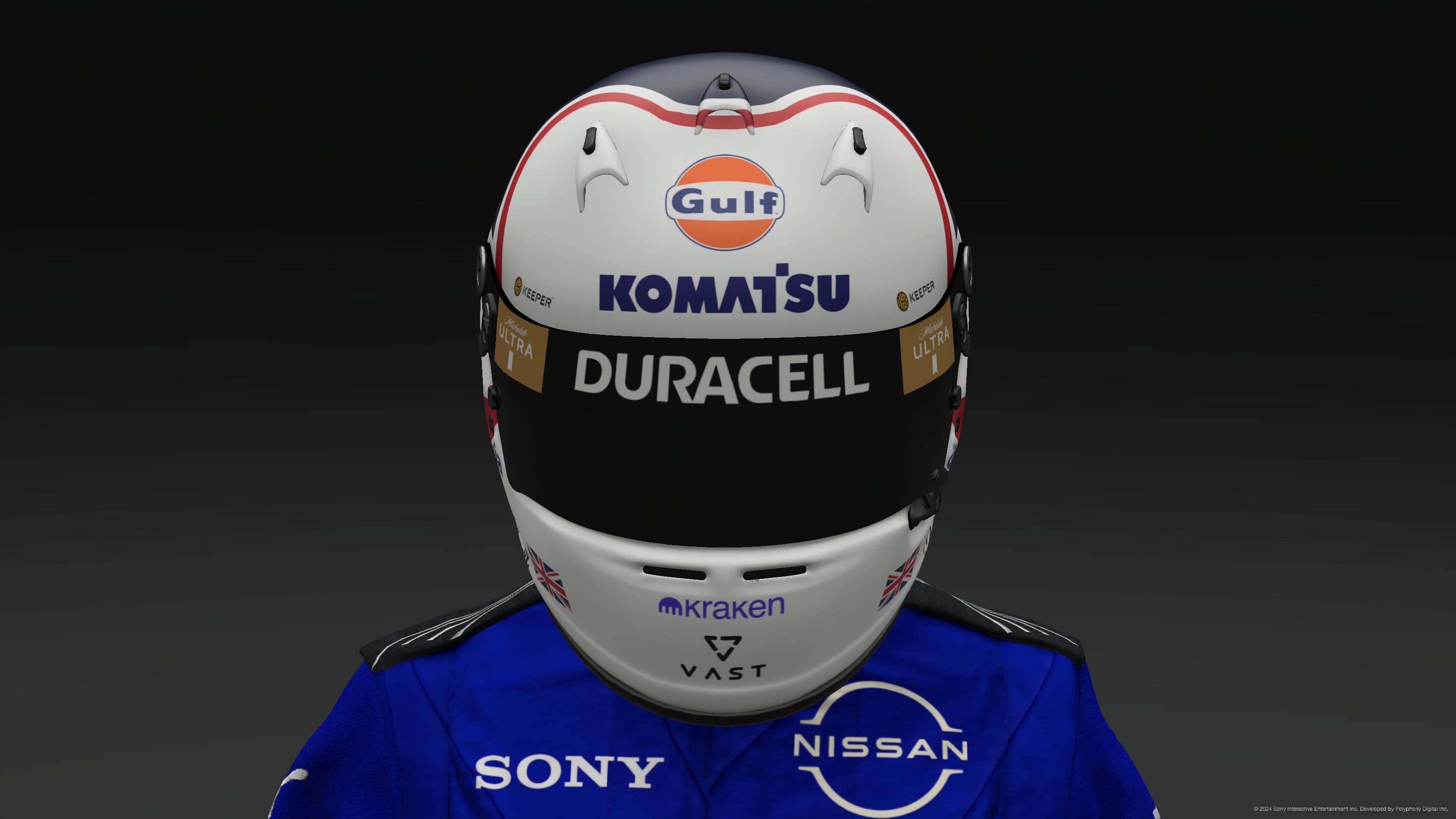 Nigel Mansell 2024 Williams Helmet - Pic 2