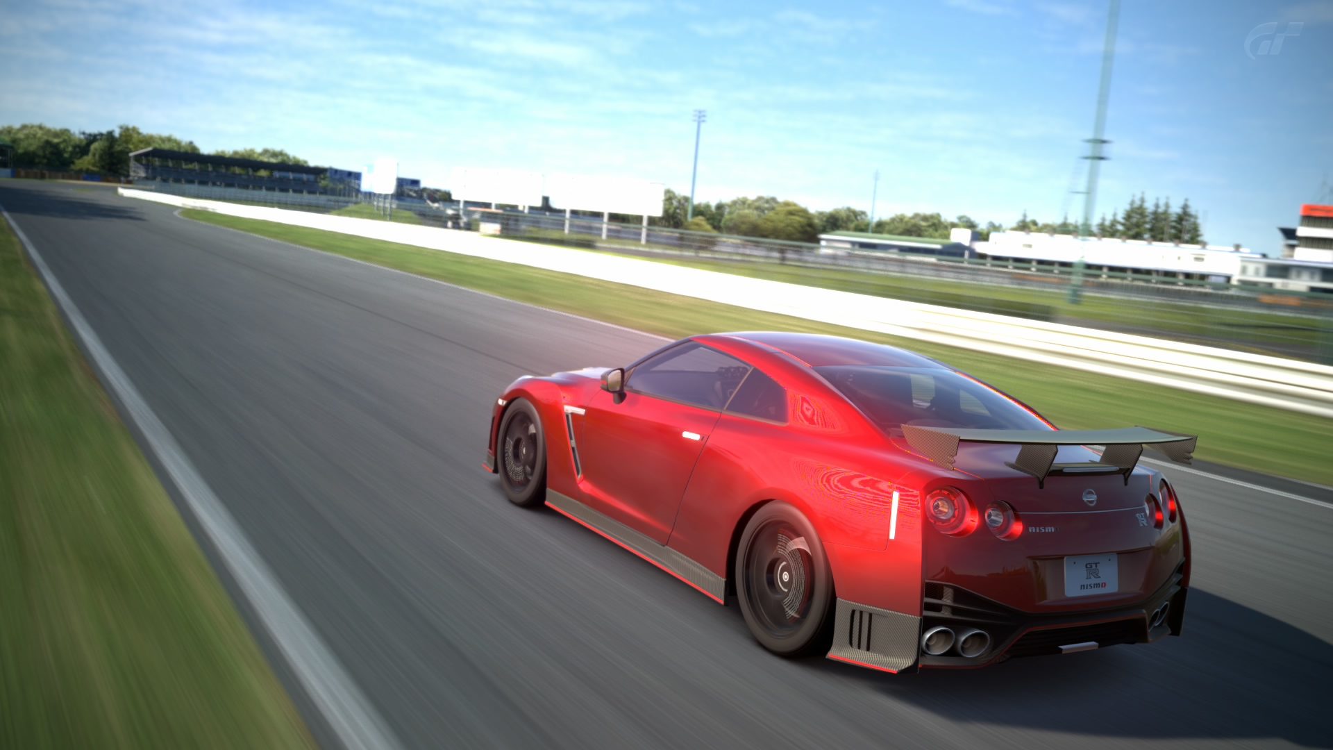 NISMO GT-R breaking times in Tsukuba Circuit.