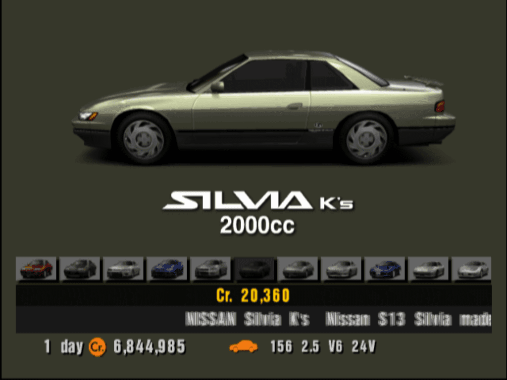 Nissan Silvia K's 2000cc