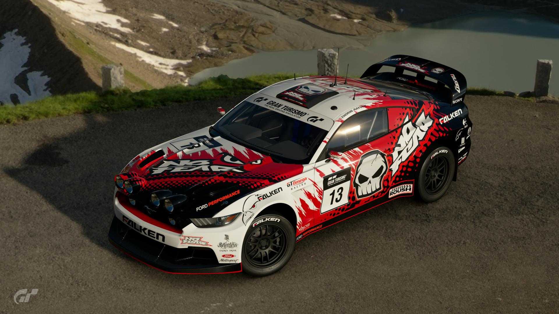 Mustang gt500 livery