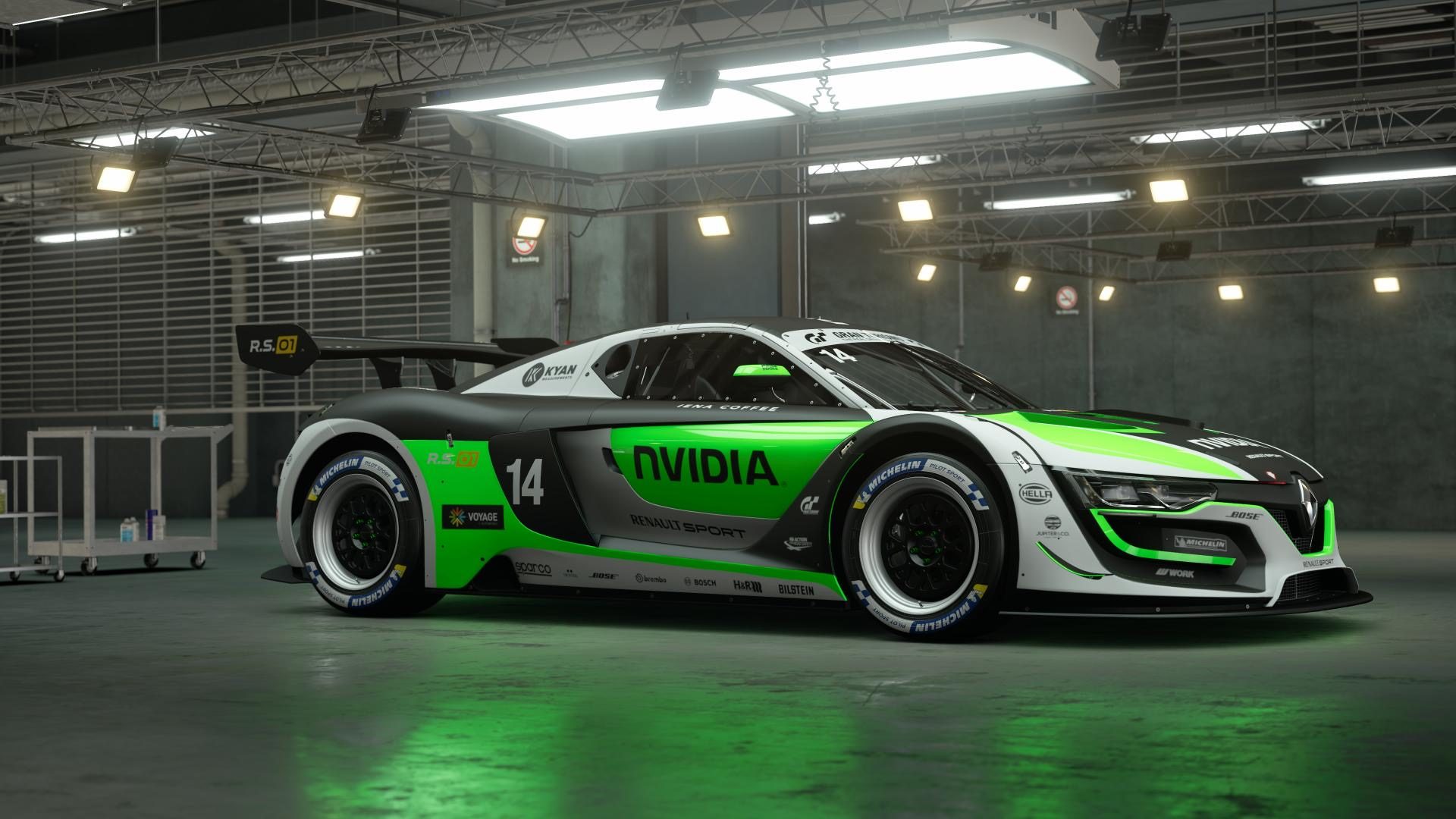 NVIDIA Racing Livery