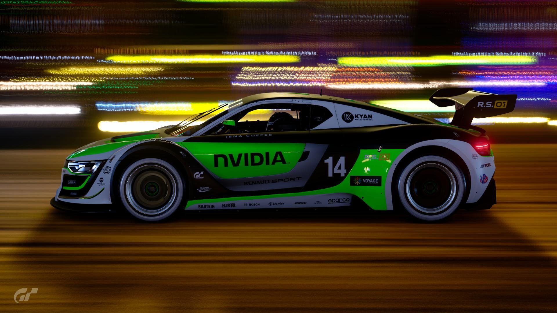 NVIDIA Racing Livery