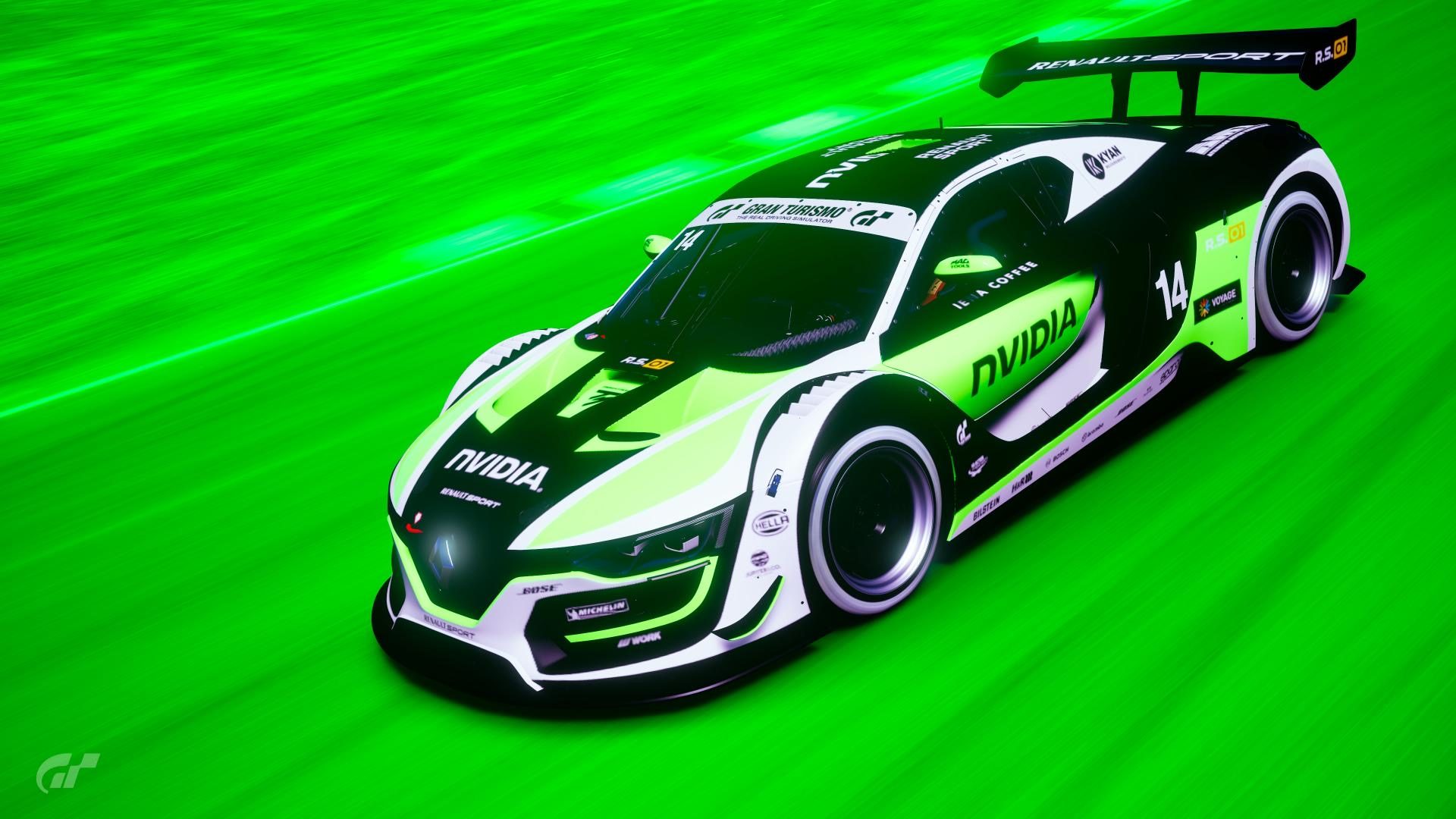 NVIDIA Racing Livery