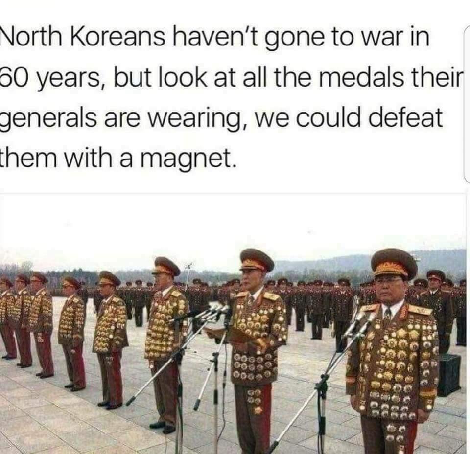 On North Korean generals