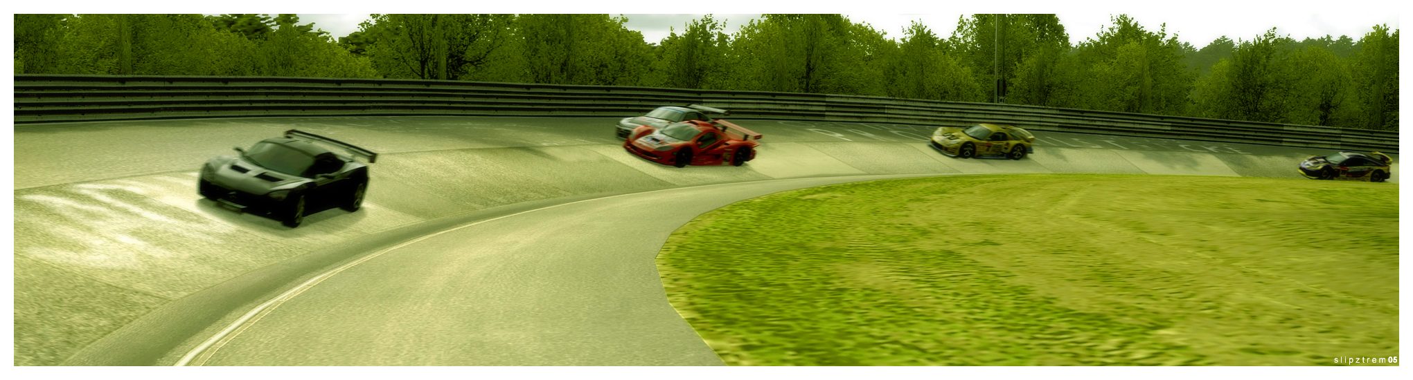 Opel Speedster SuperGT testing @ Nurburgring 01