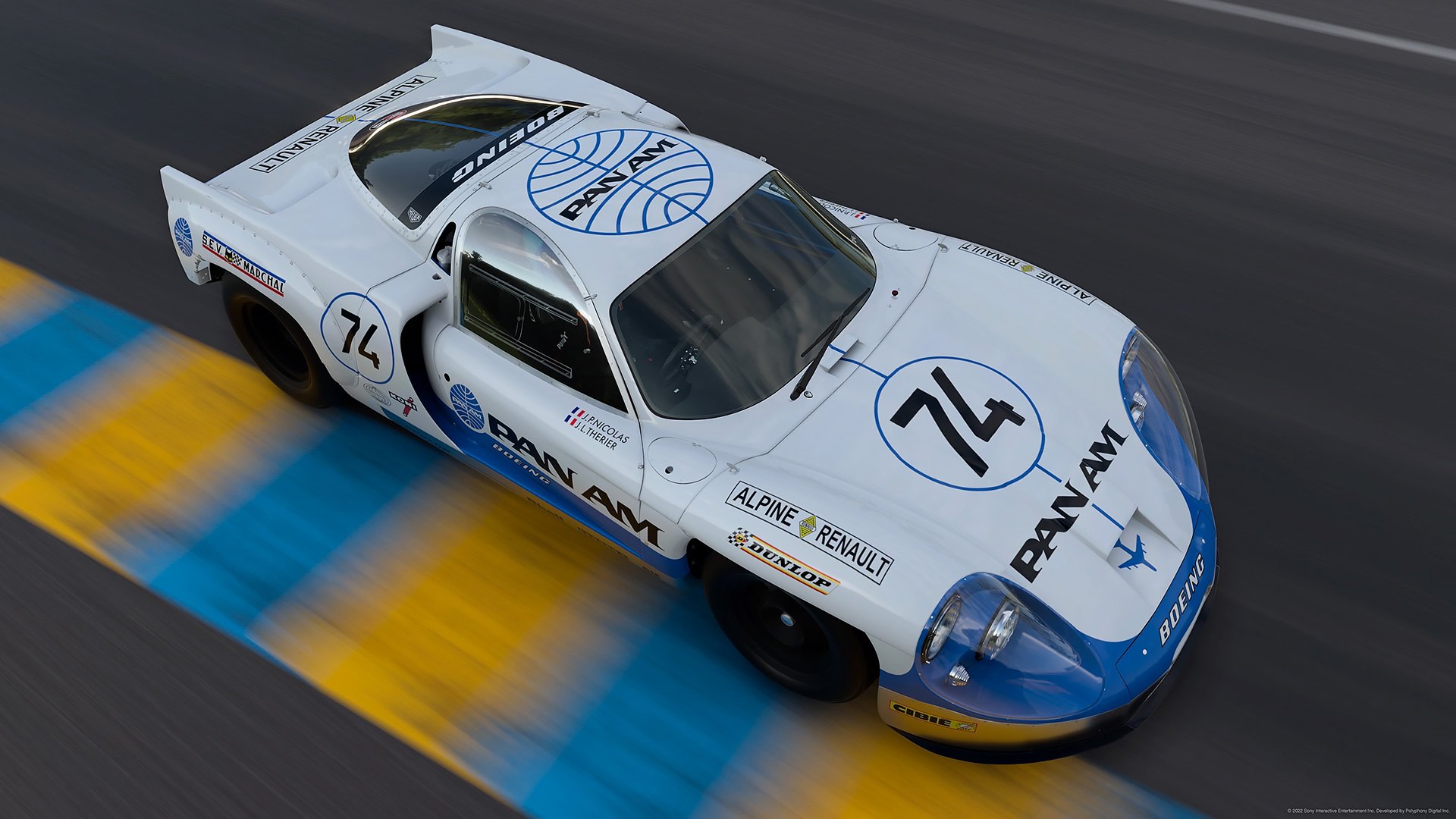 Pan Am Alpine A220 Race Car | GTPlanet