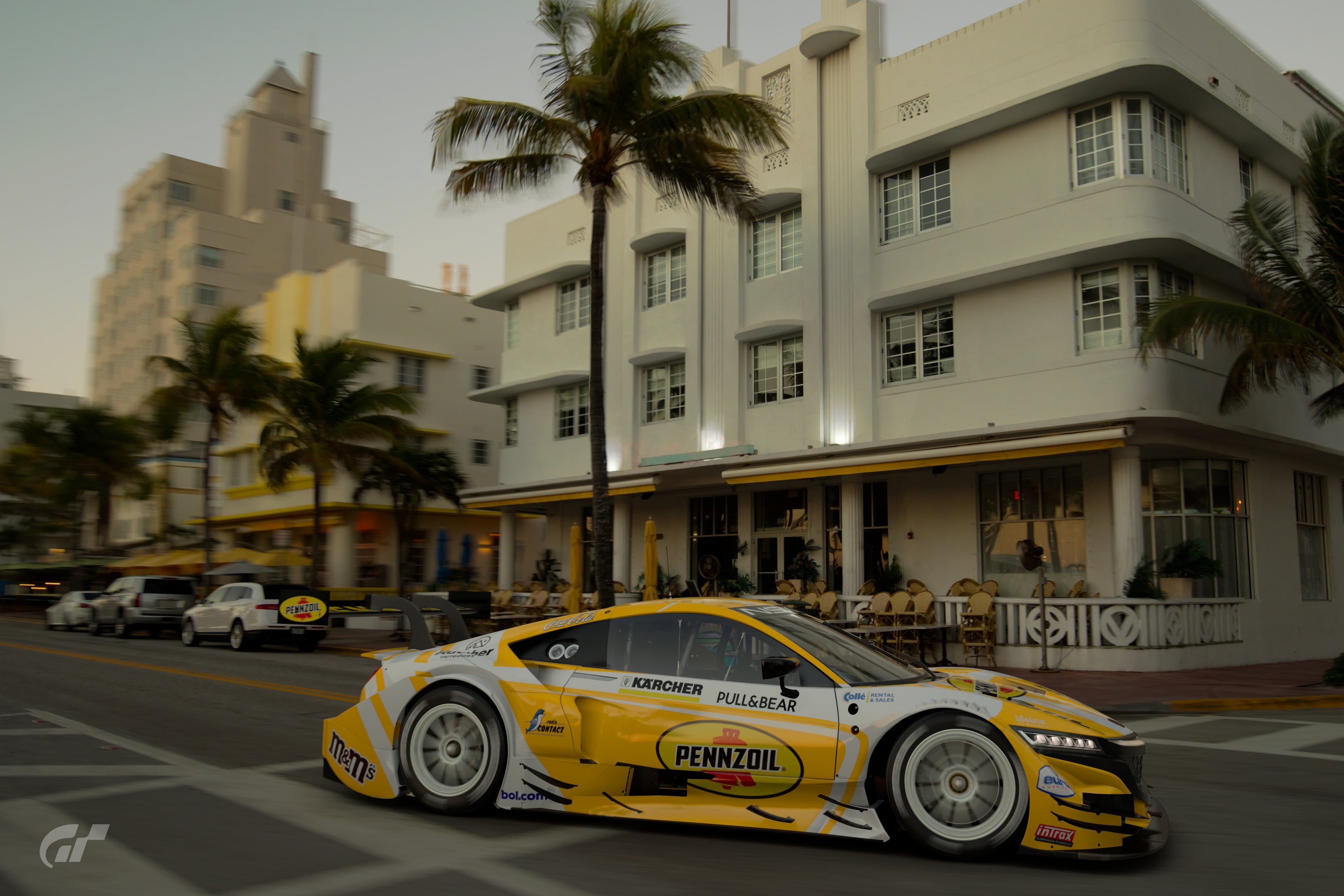 Pennzoil NSX cup car