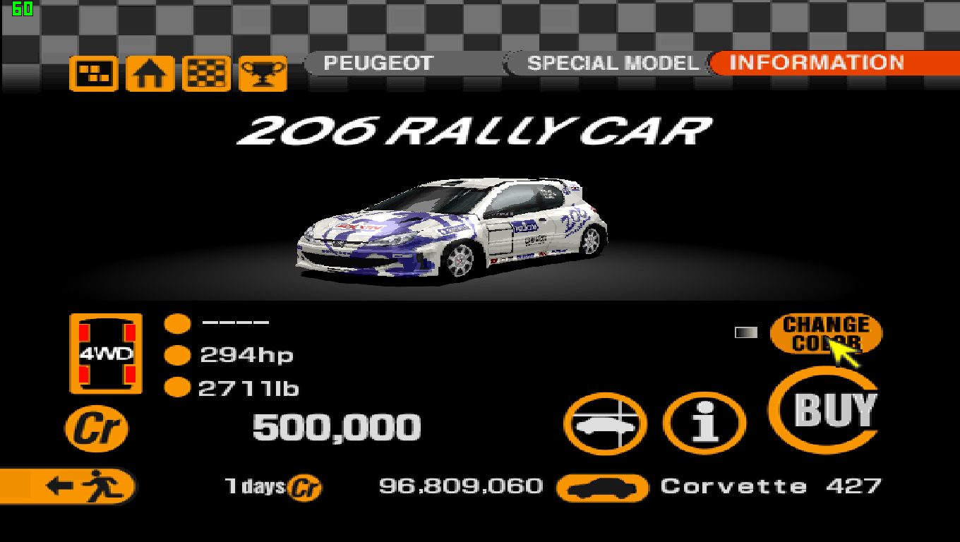 Peugeot 206 Rally Car