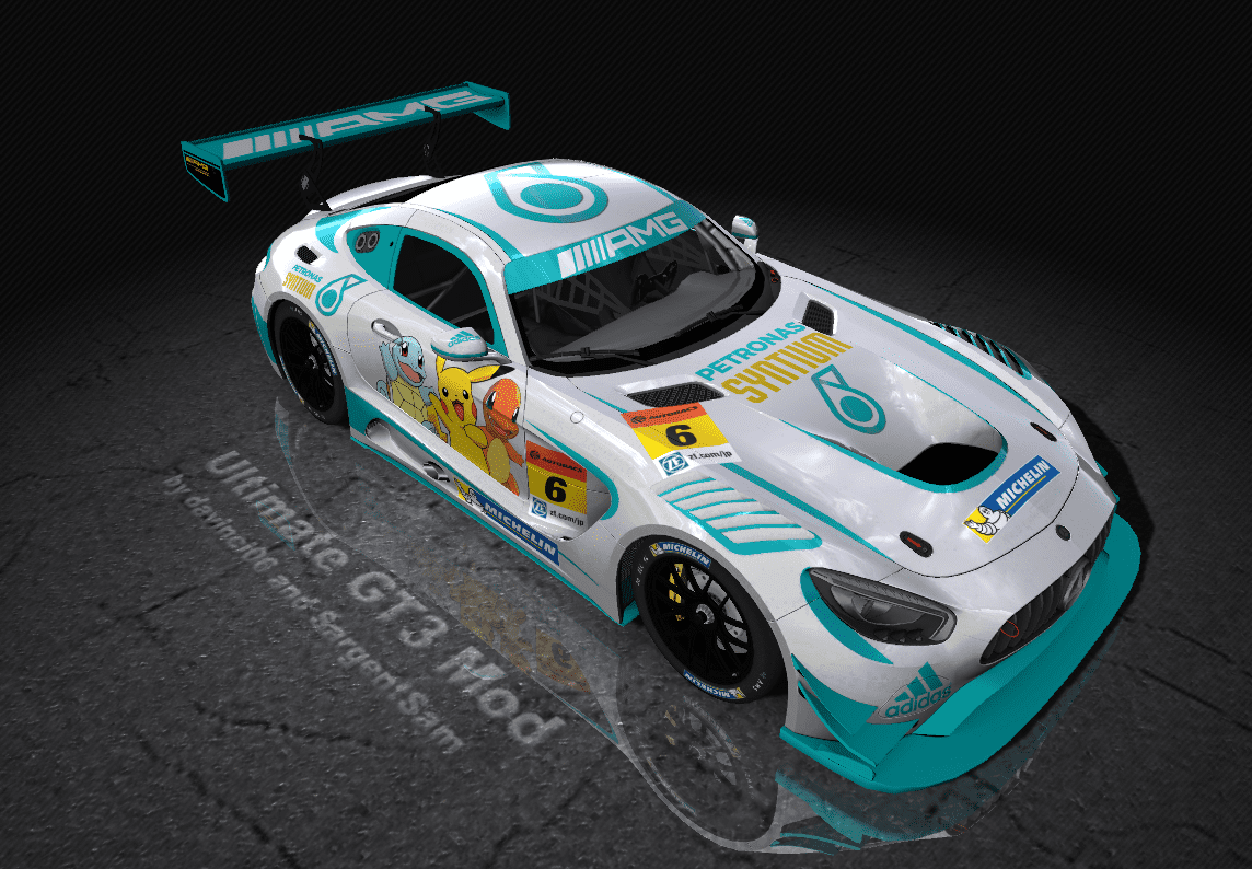 Pokemon AMG GT3 (1)