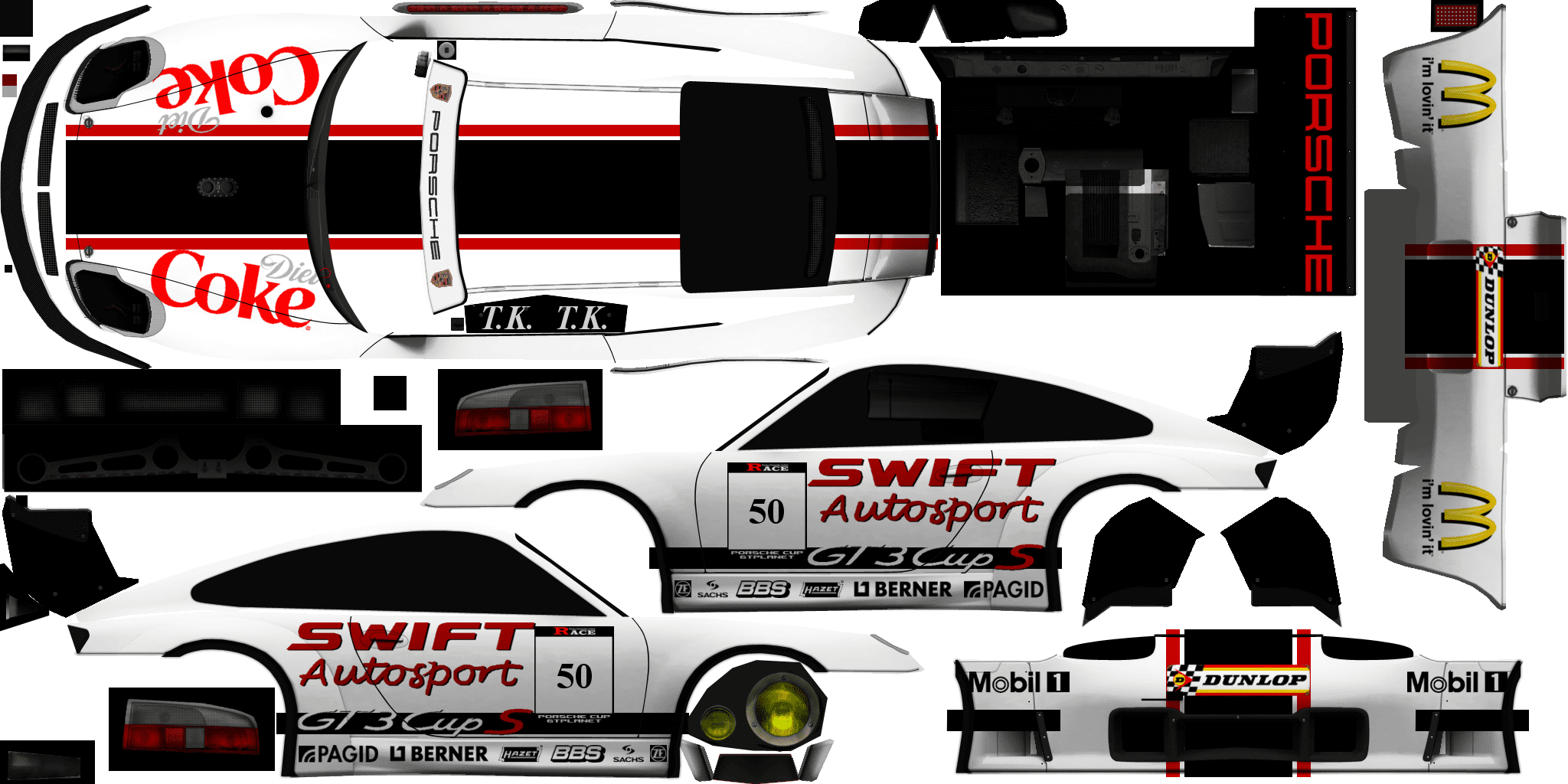 Porsche GT3 Swift's #50