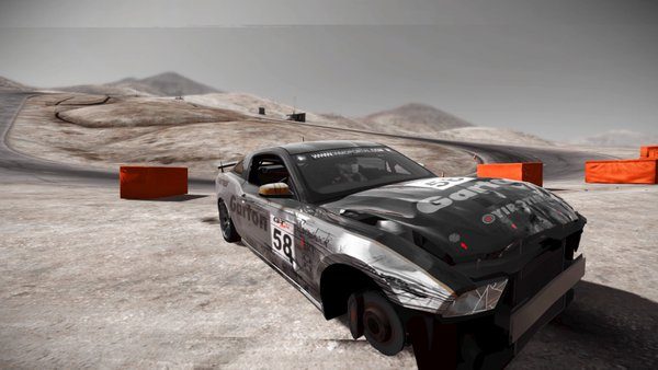 Project CARS - Mustang Wreck