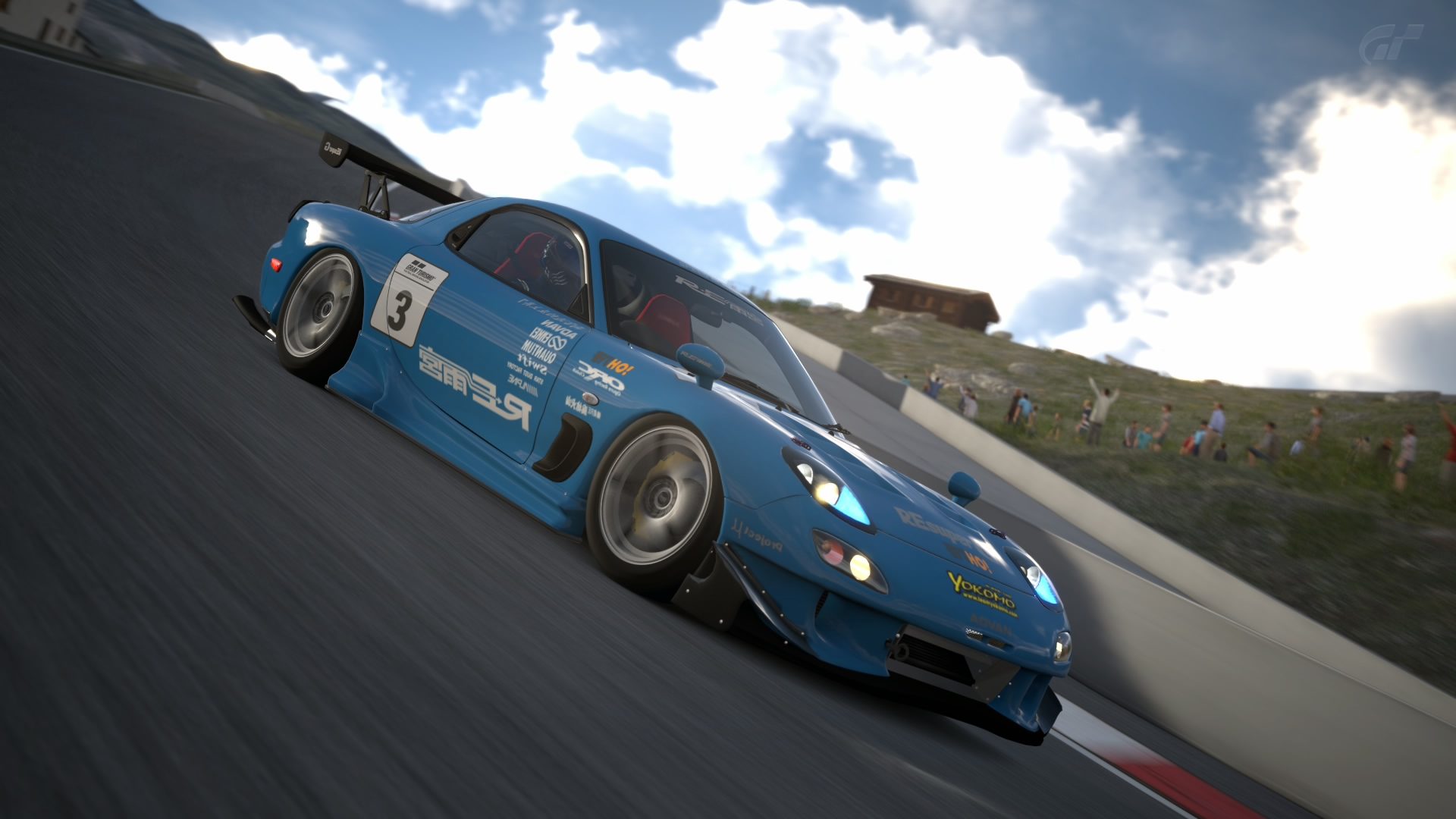 RE Amemiya RX-7 practices it's impressive touge skills on Dristelen.