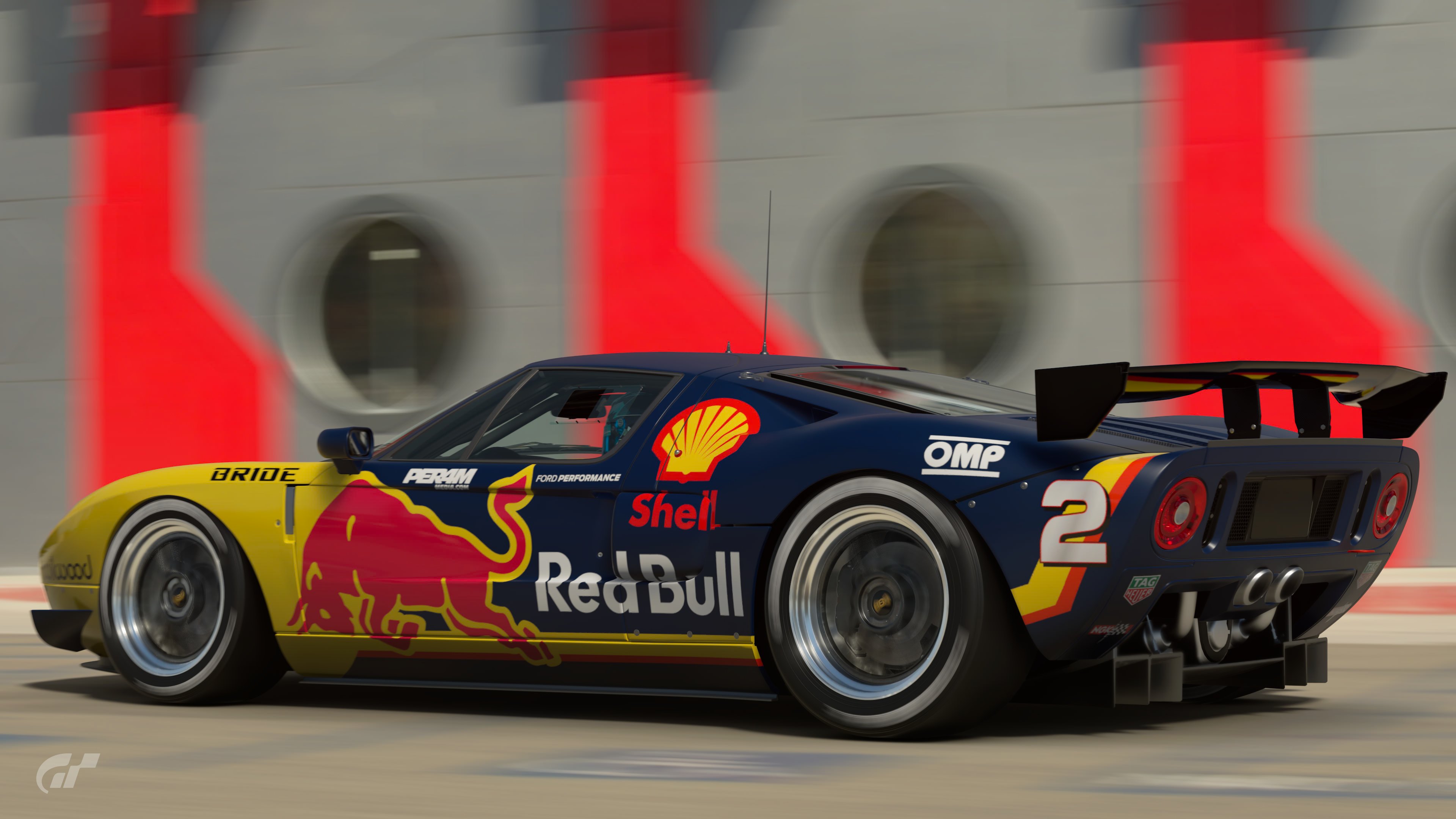 Red Bull GT LM blue