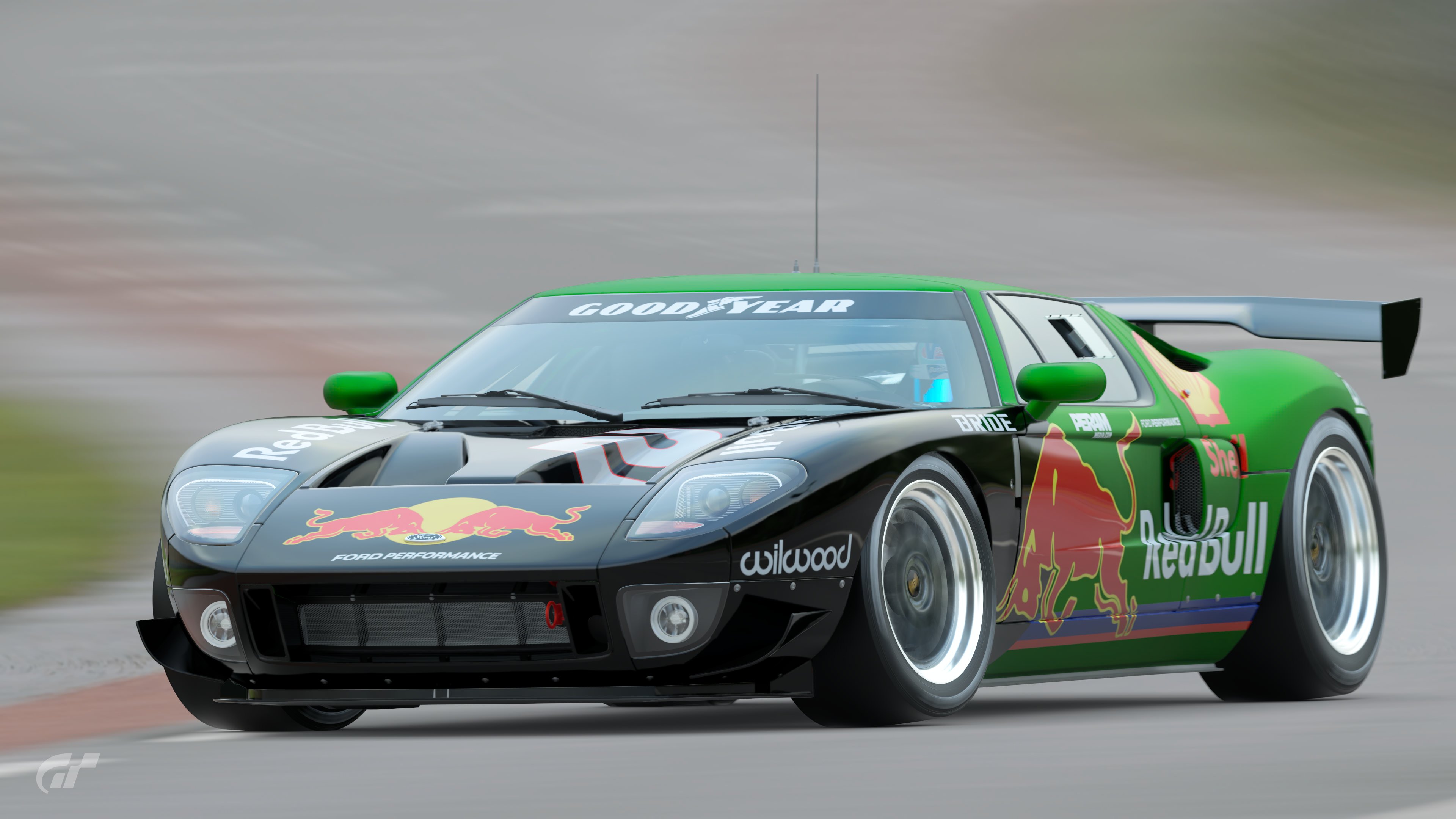 Red Bull GT LM green