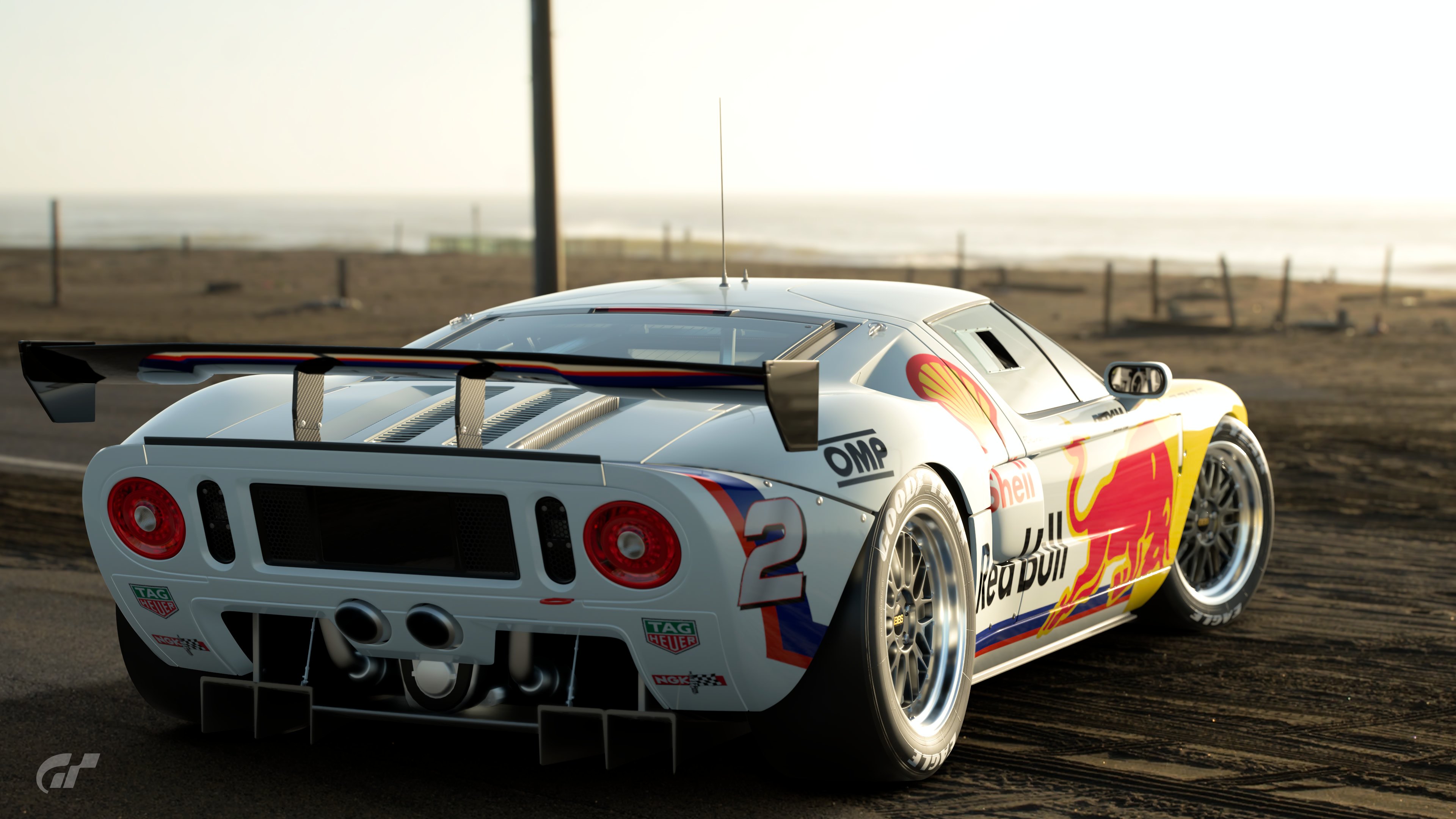 Red Bull GT LM white