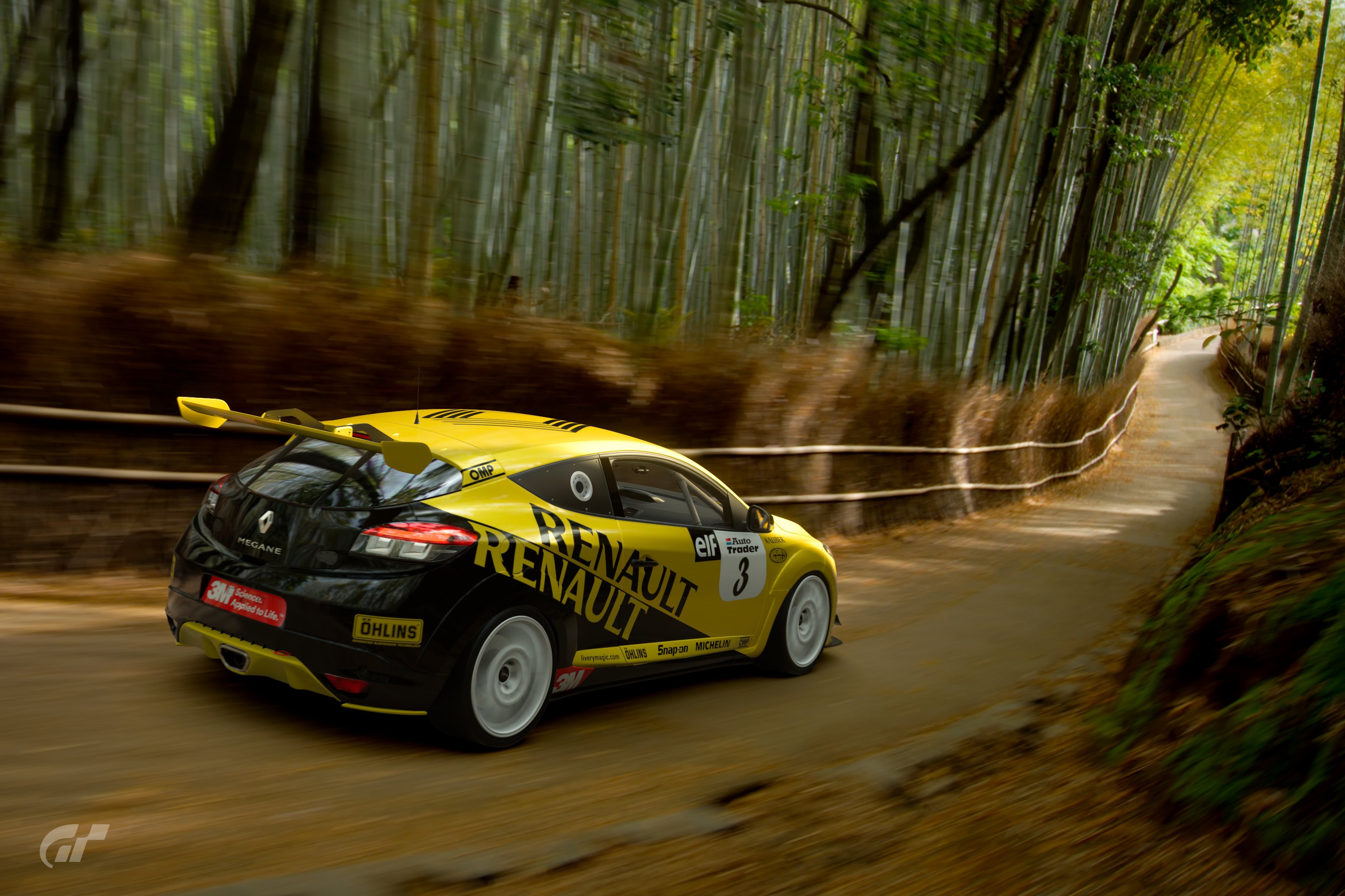 Renault Megane Gr.4 Yellow