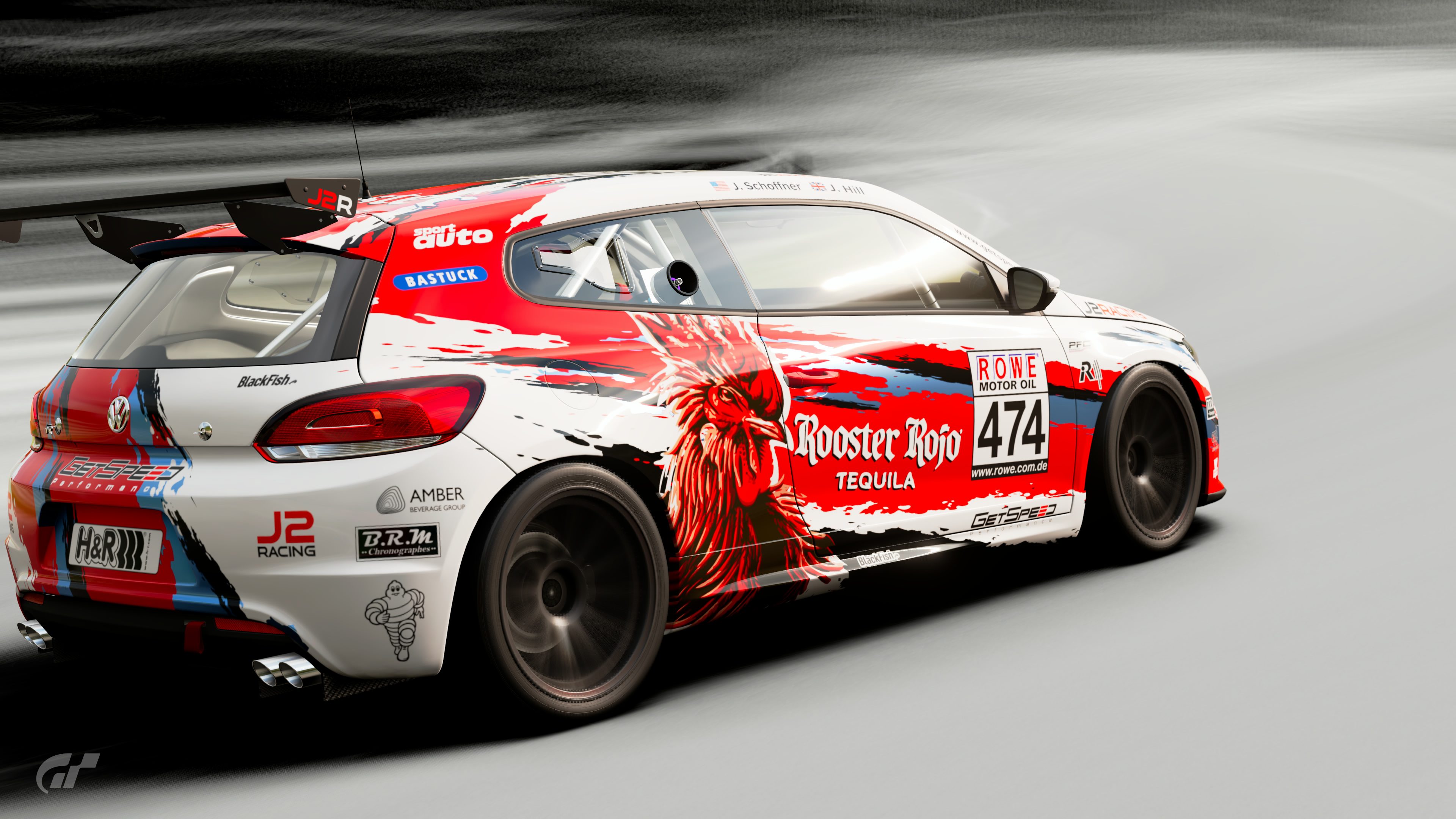 Rooster Rojo Scirocco GT4