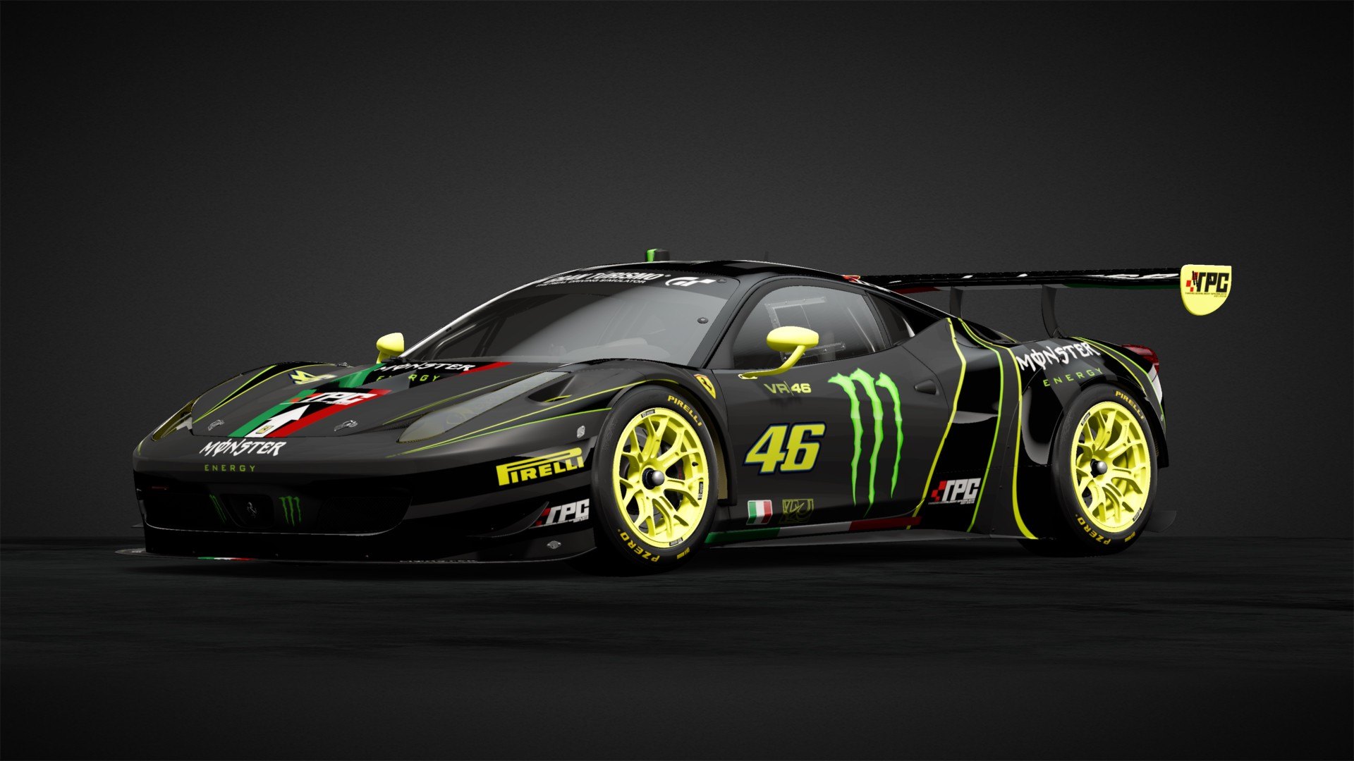 Rossi Monster Ferrari