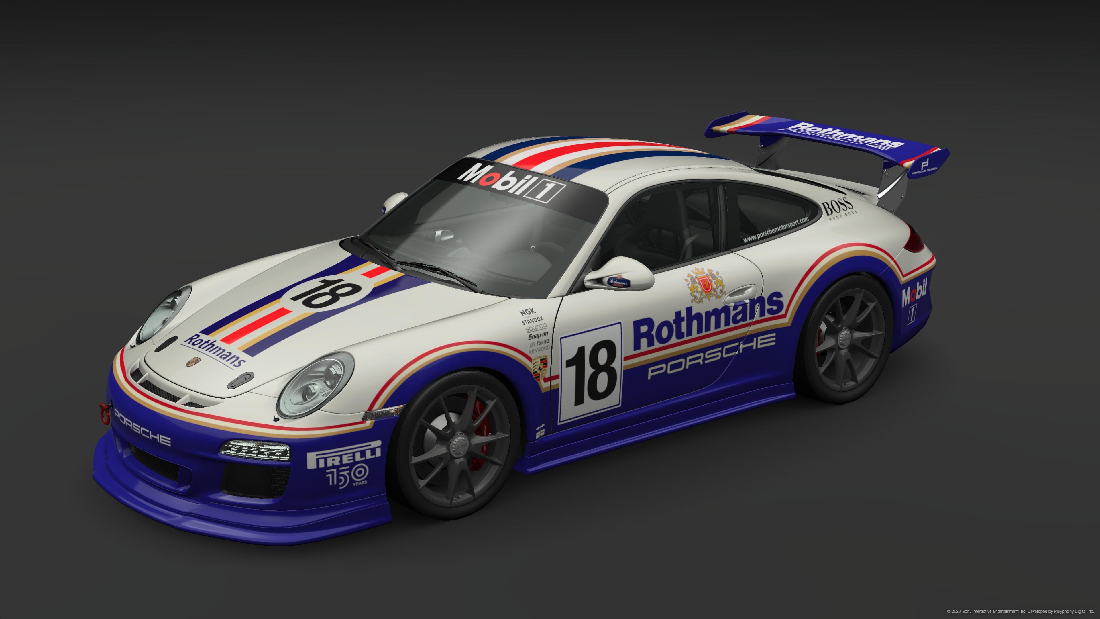 Rothmans Porsche 911 GT3 - Pic 1