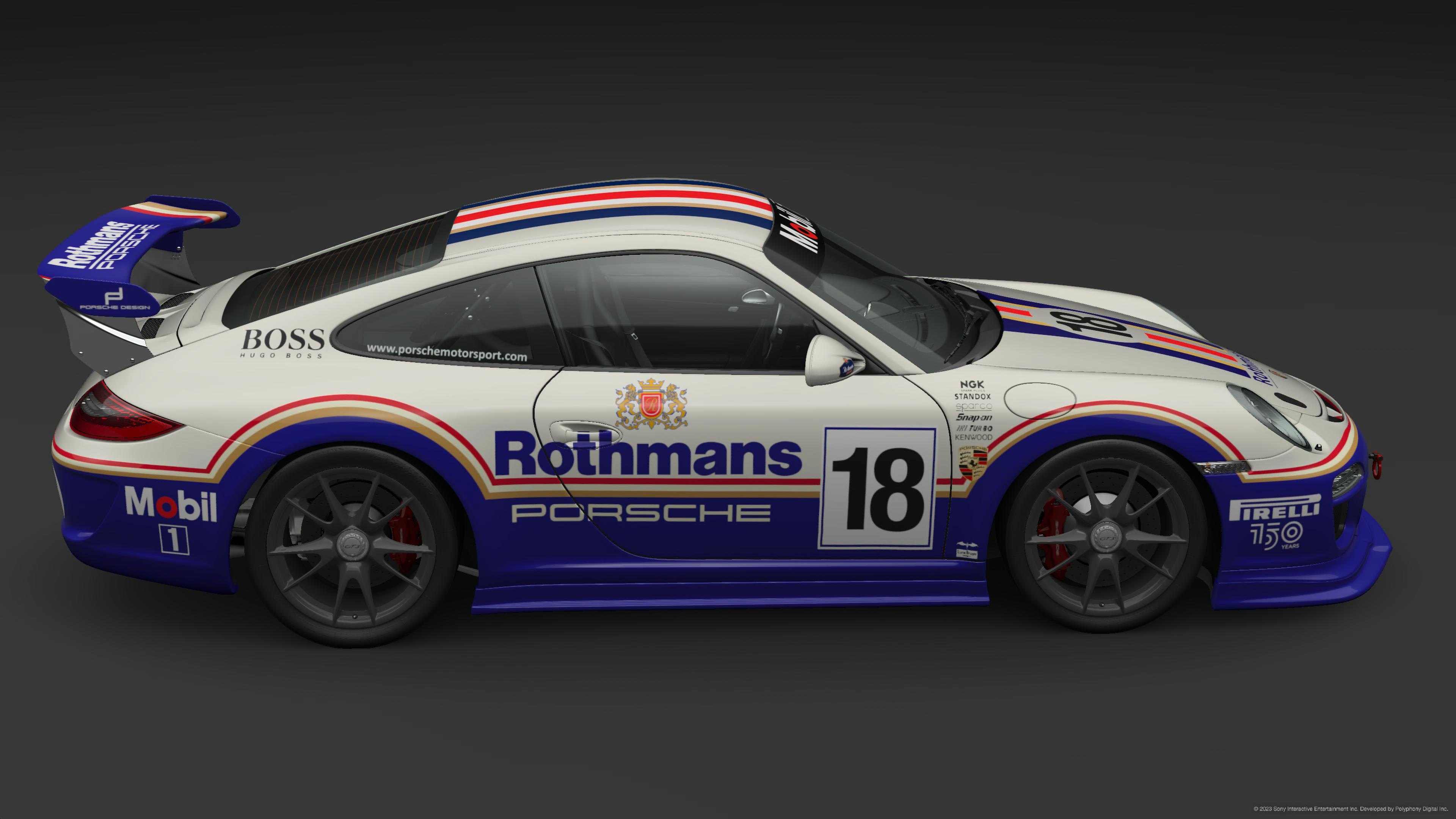 Rothmans Porsche 911 GT3 - Pic 1