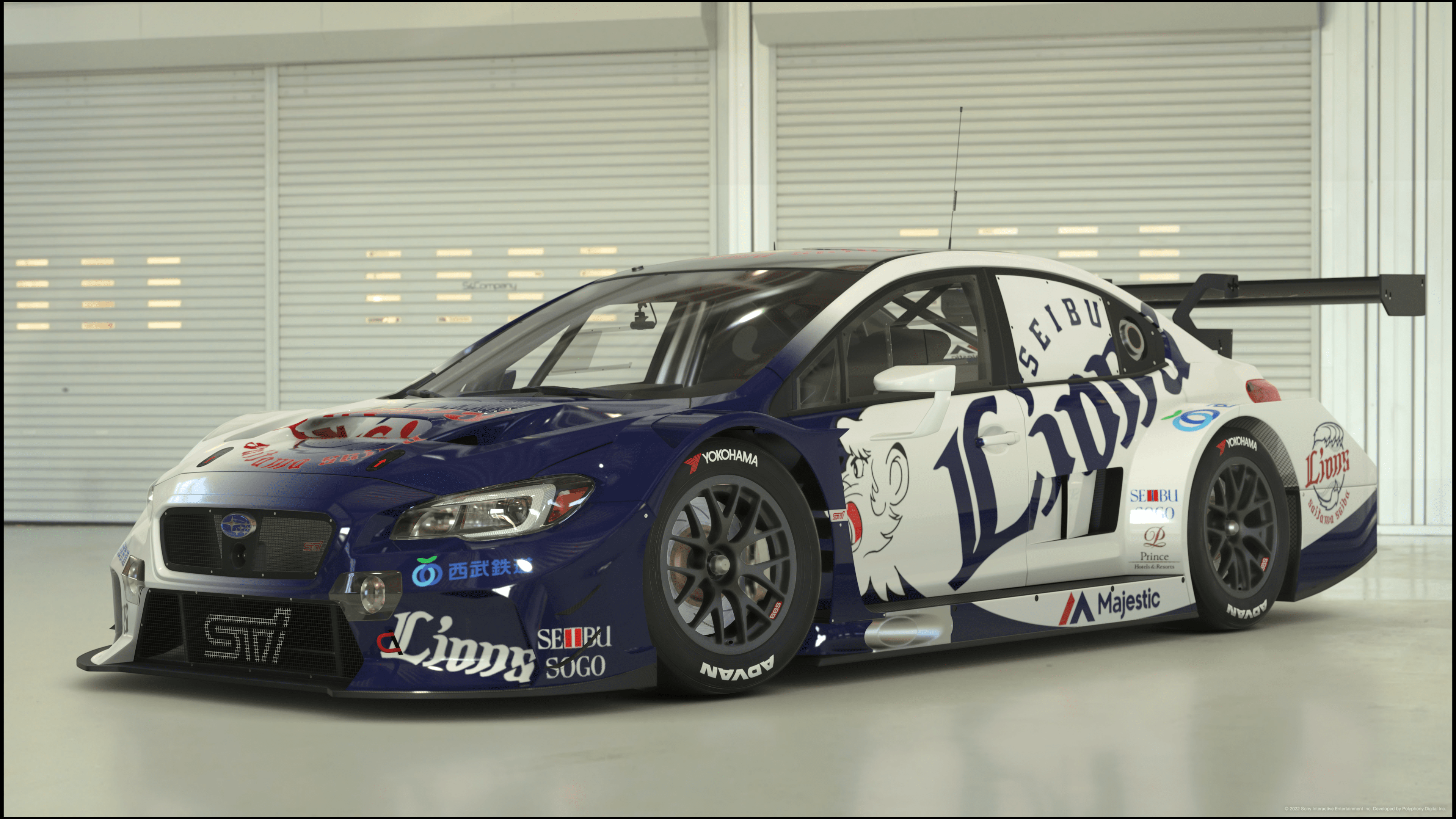 Seibu Lions WRX STI GT3 - GTP LEC 03