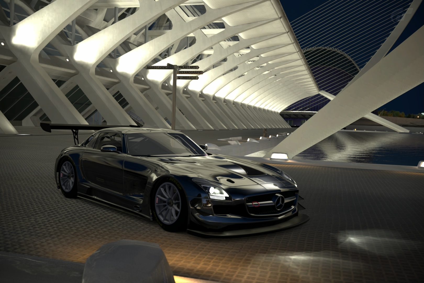 SLS AMG GT3 City of Arts and Sciences - Night.jpg