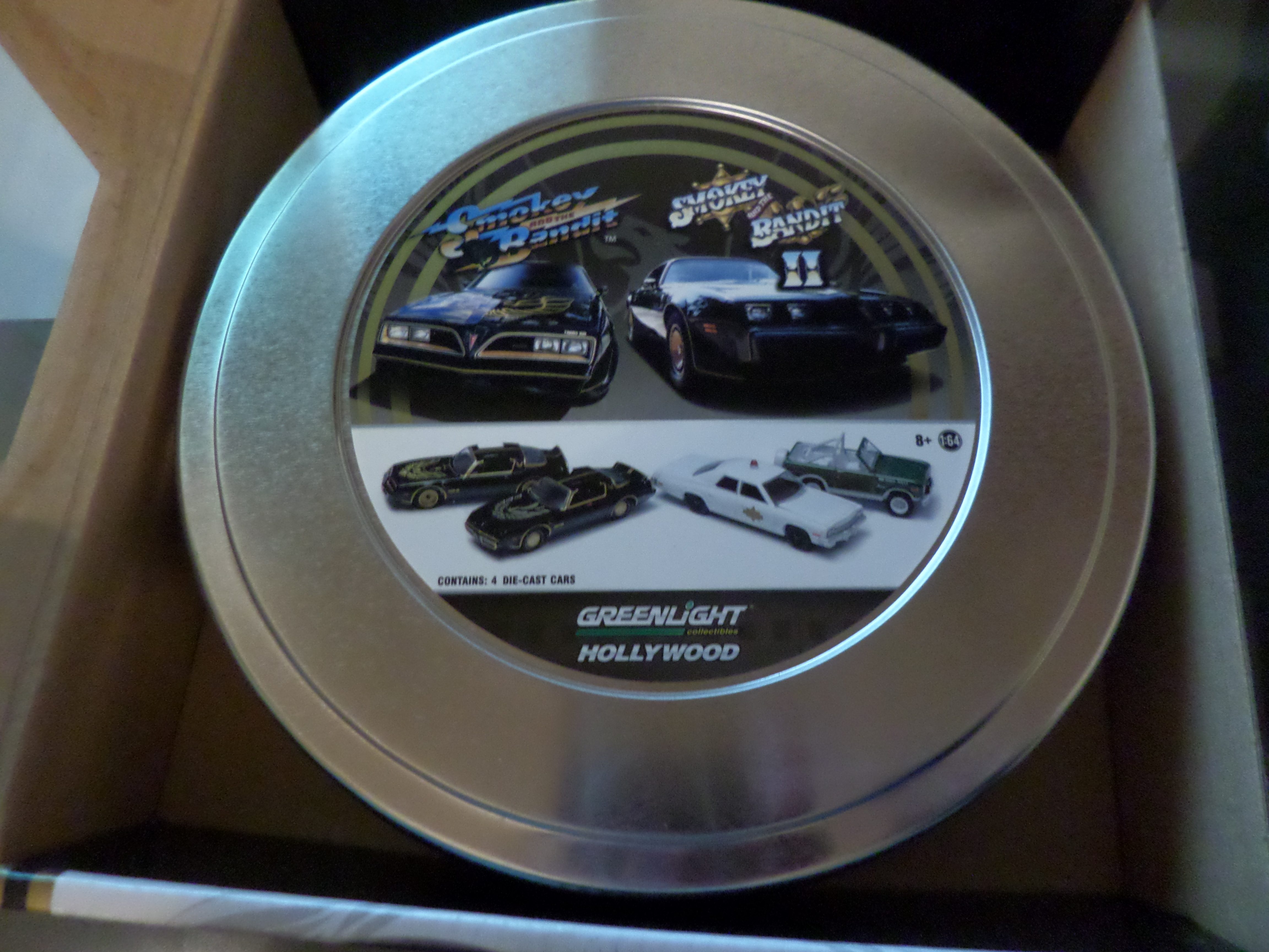 Smokey and a lot of Bandits: Greenlight Models' Smokey & The Bandit 4-car set - A box of 'Murica and moonshine 4