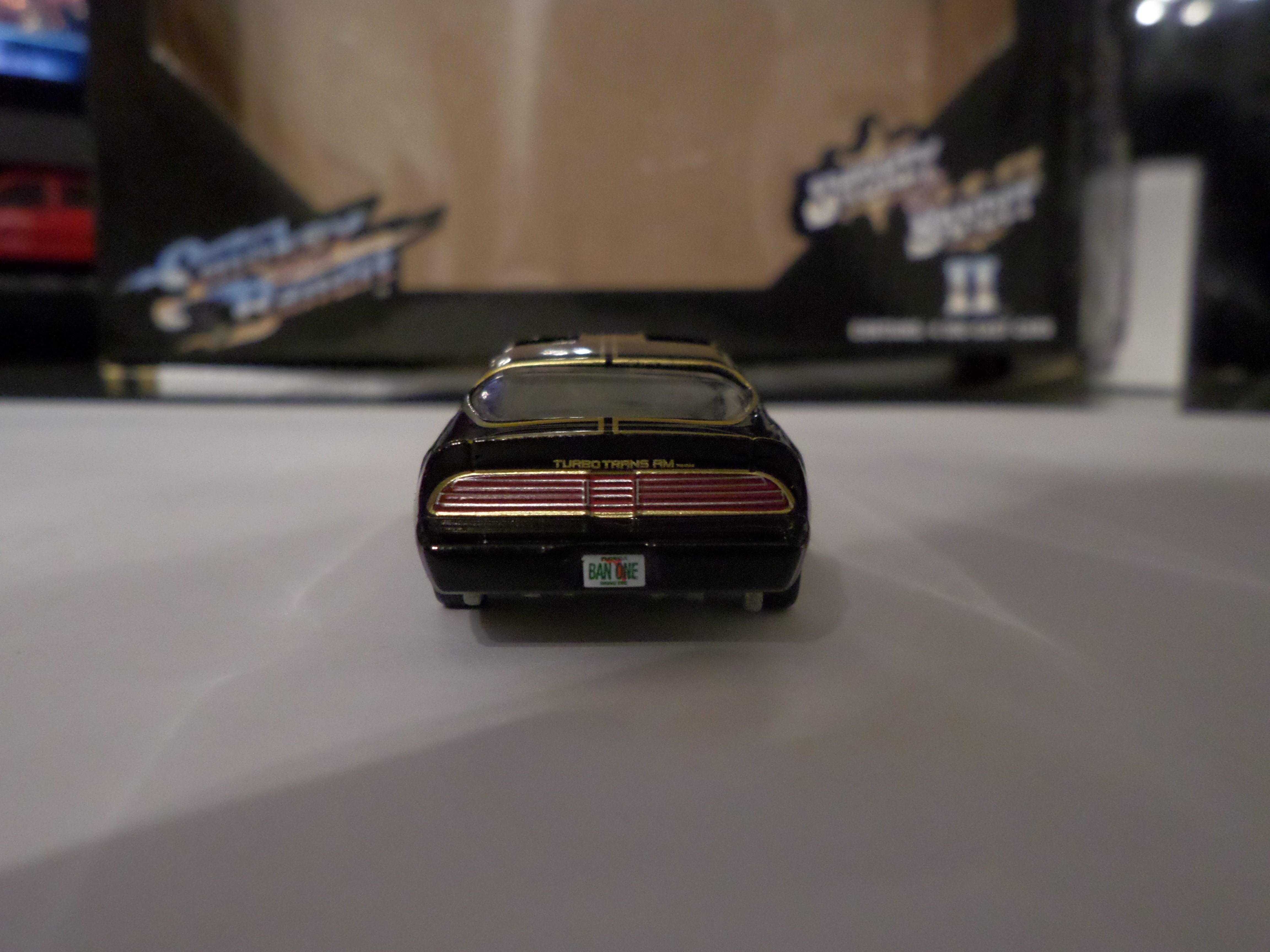 Smokey and a lot of Bandits: Greenlight Models' Smokey & The Bandit 4-car set - Bandit's Spare Chicken; Pontiac Turbo Trans Am 3