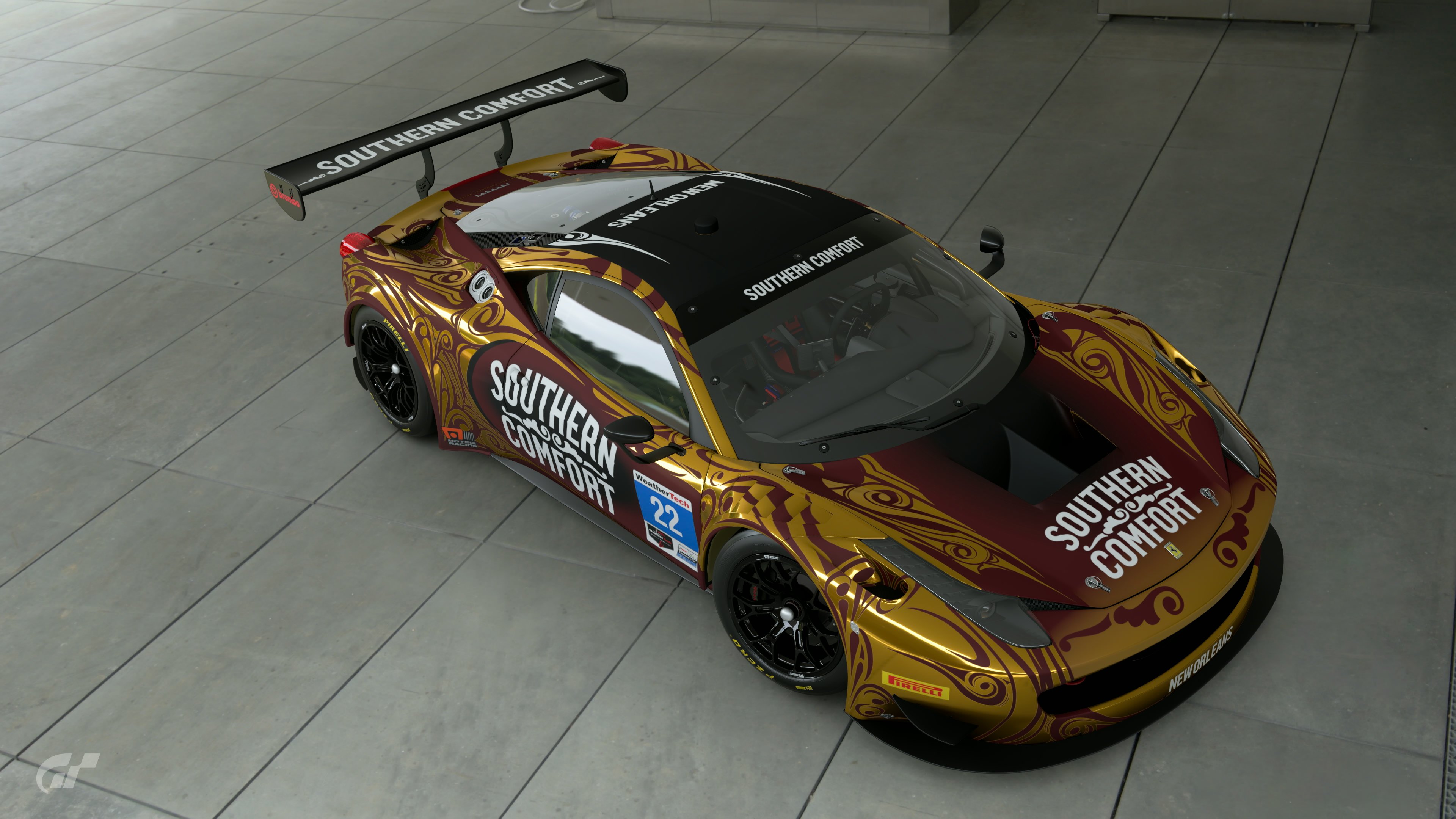 Southern Comfort Ferrari 458 GT3/