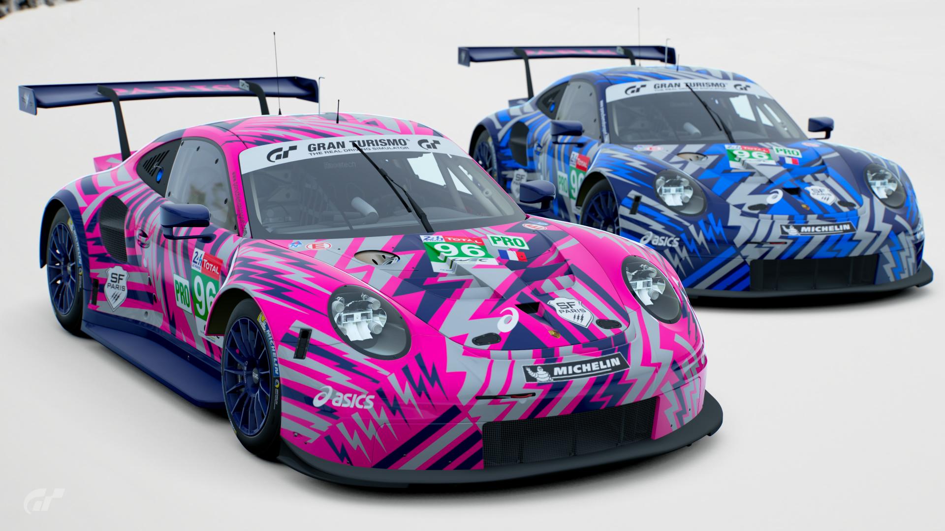 Stade Français Porsche RSR GTE Home & Away