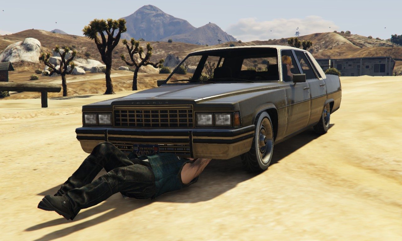 Stranded in the middle of the desert 3