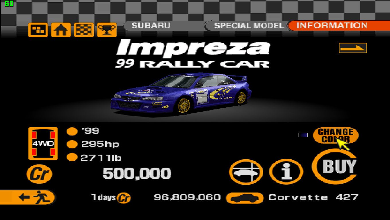 Subaru Impreza Rally Car