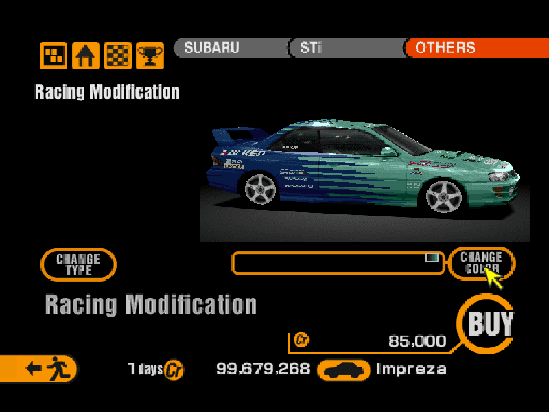 Subaru Impreza Sedan STi Ver. V (J) '98