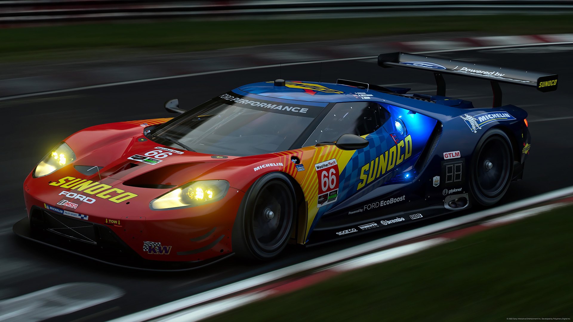 Sunoco Ford GT