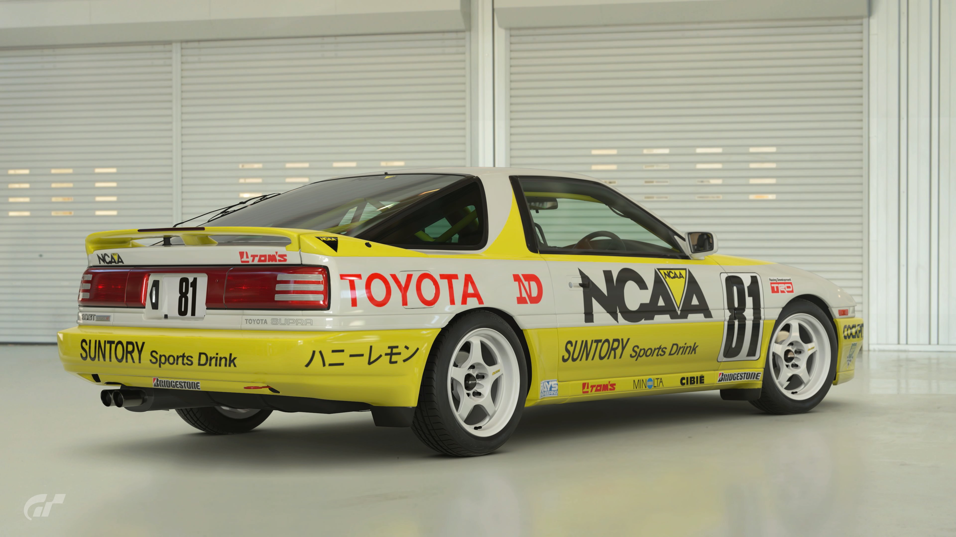 Suntory NCAA Toyota Supra Mk.III - GTP LEC 08