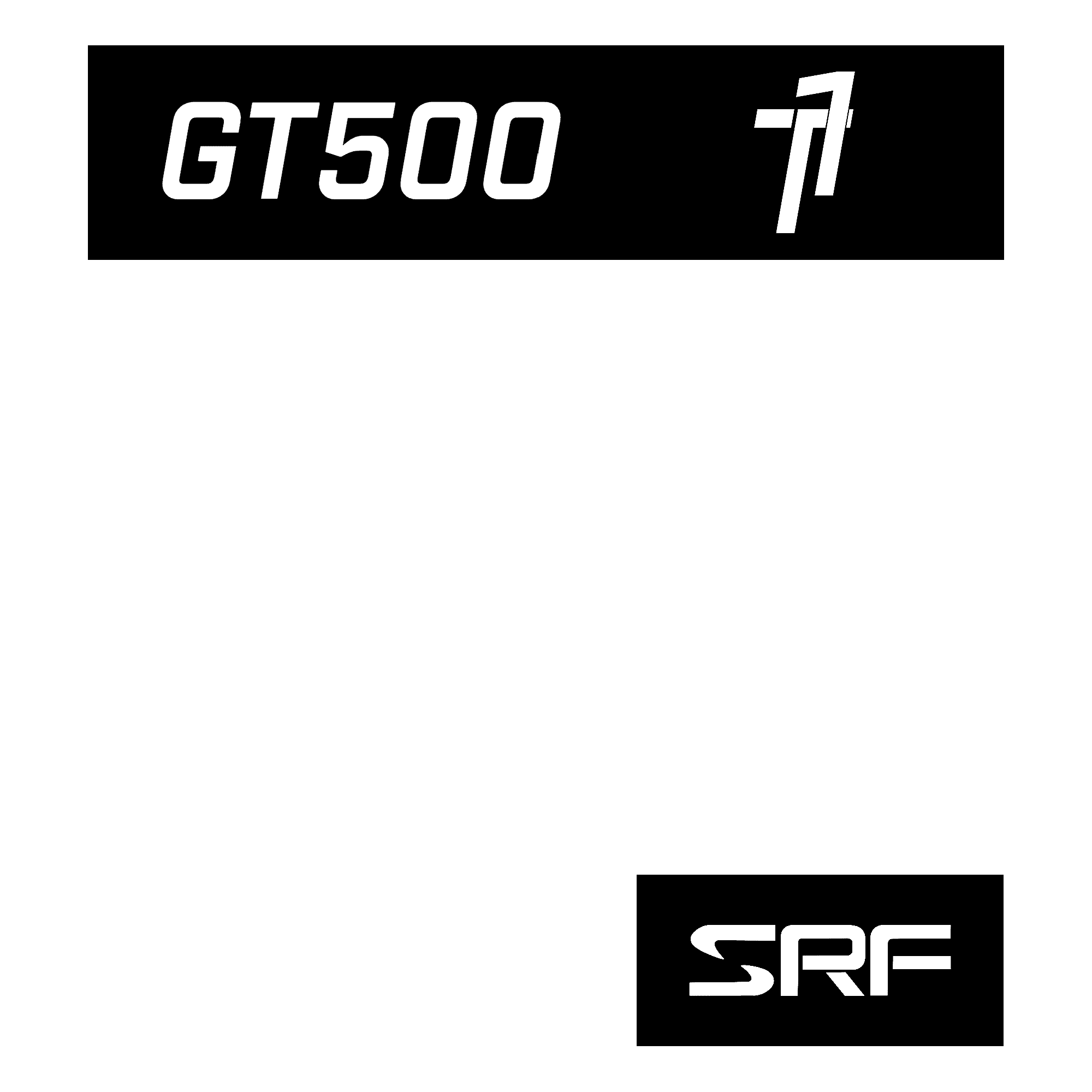 T1 GT500 Numberplate