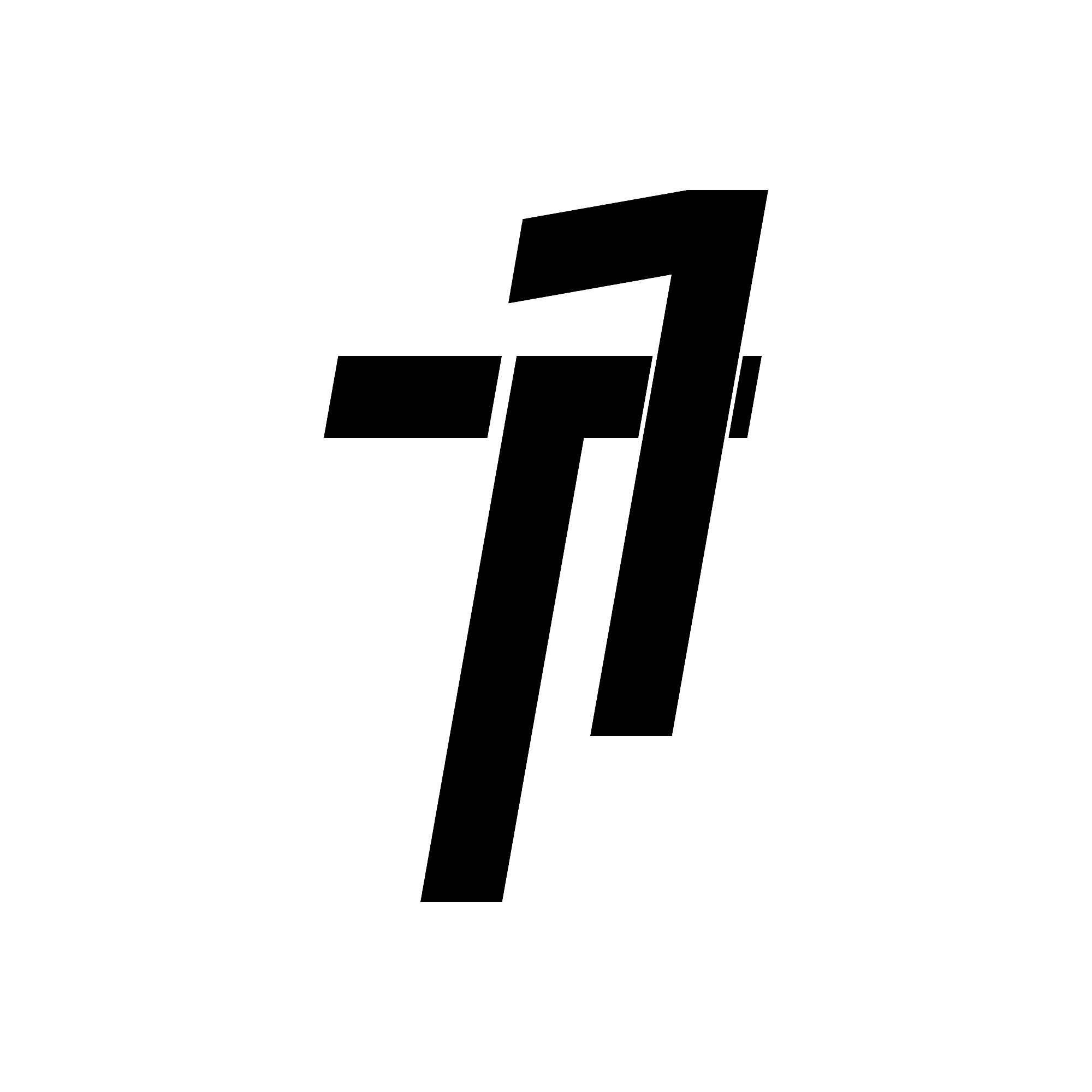 T1 Logo - Black