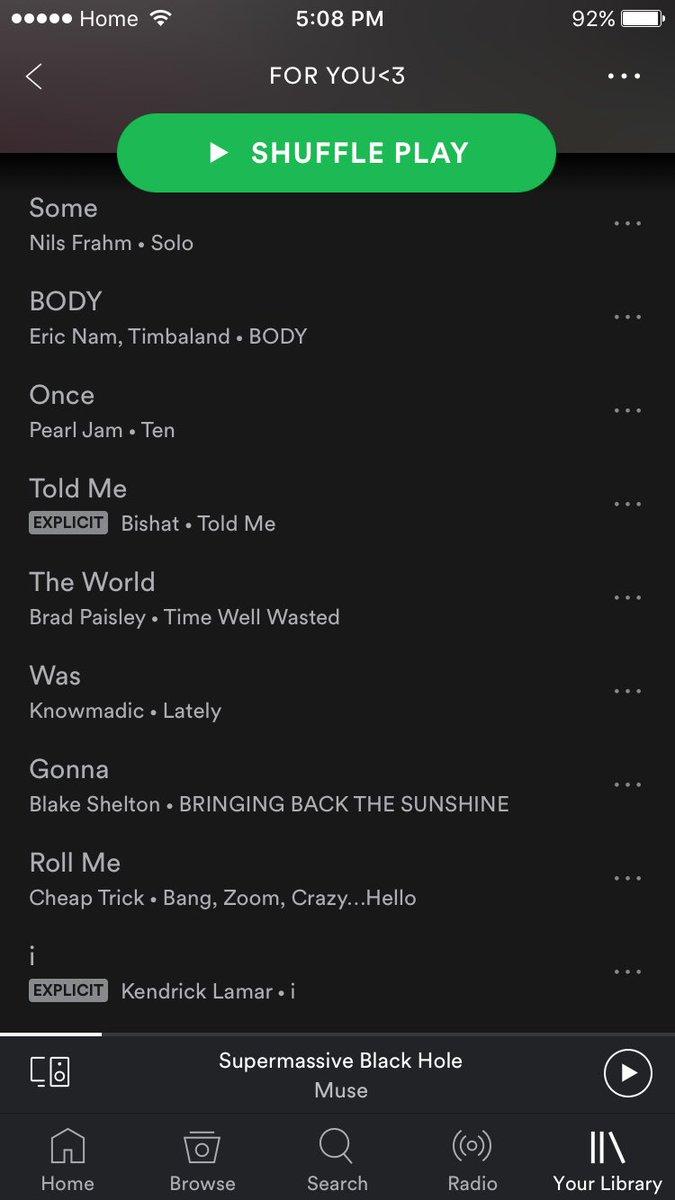 The Spotify playlist not for the sharpest tool in the shed