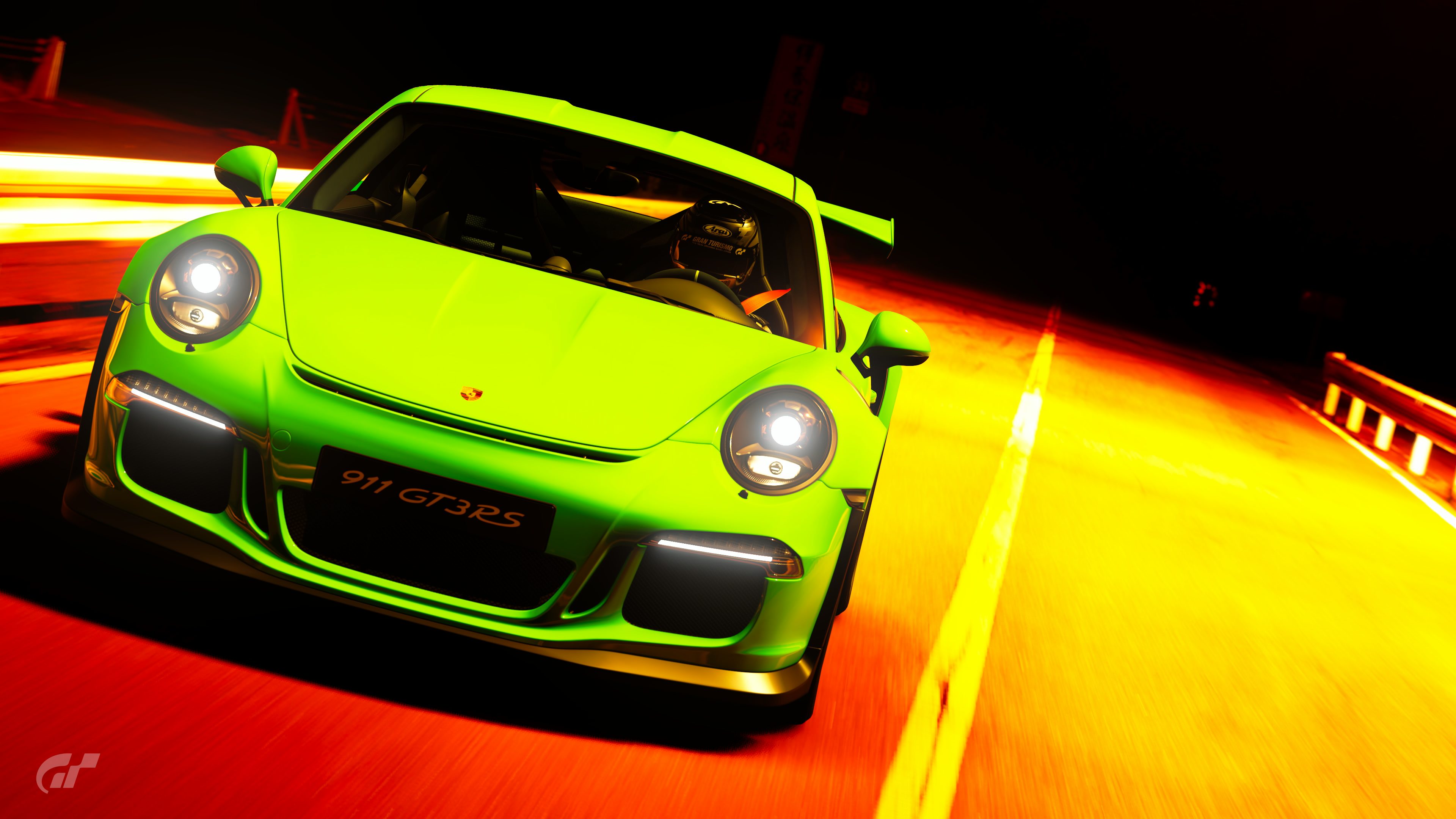 There's some sort of inside joke why I paint road going Porsches in such a green