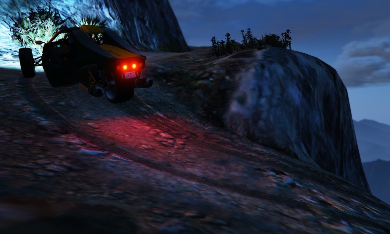 Three tires, two lights, one Chilliad, no challenge 11