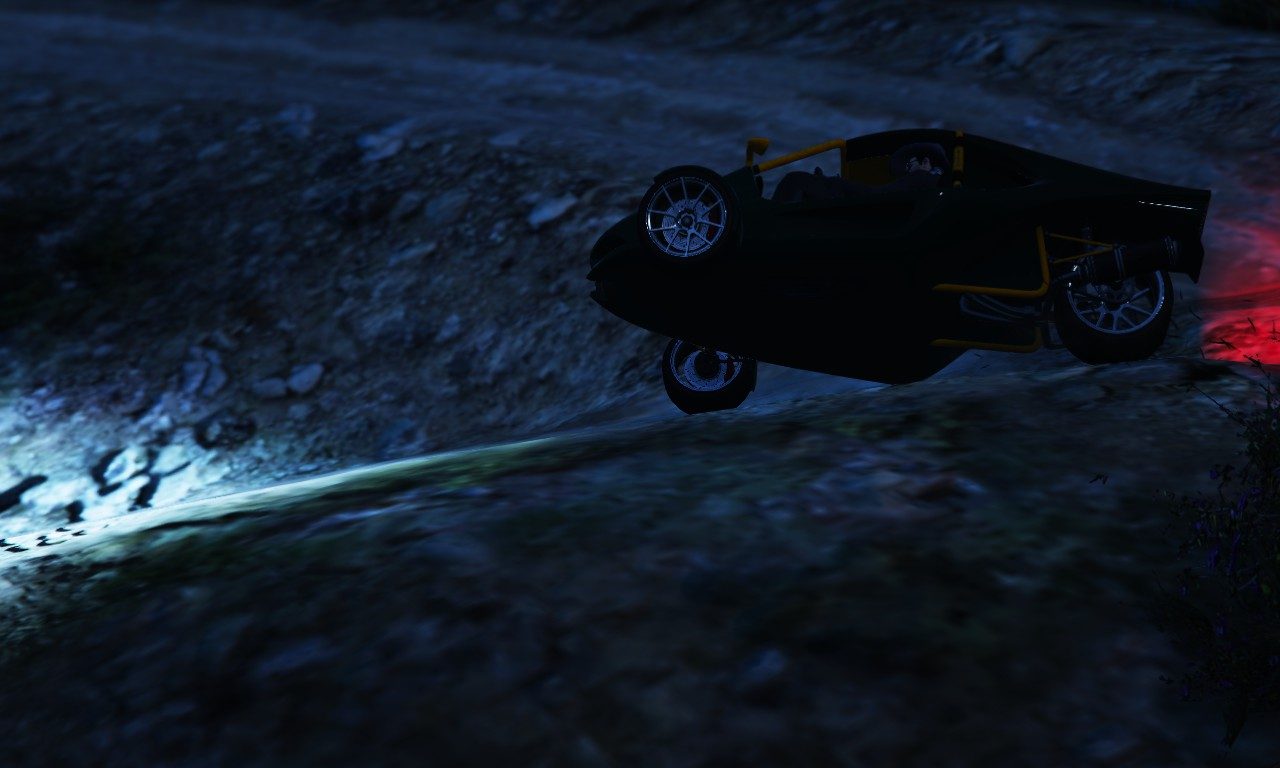 Three tires, two lights, one Chilliad, no challenge 4